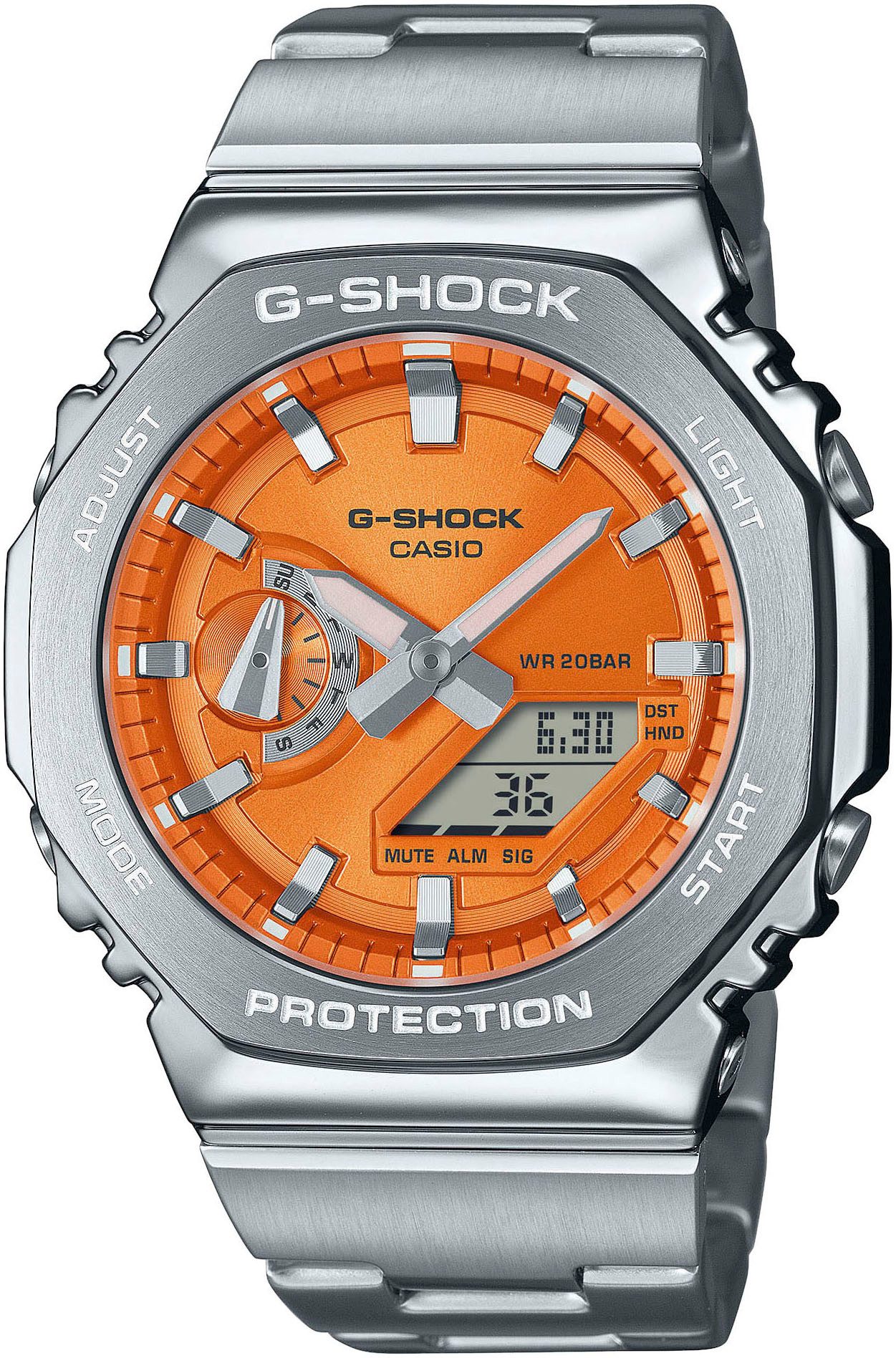 CASIO G-SHOCK Chronograph GM-2110D-4AER, Quarzuhr Armbanduhr,Herren,digital günstig online kaufen