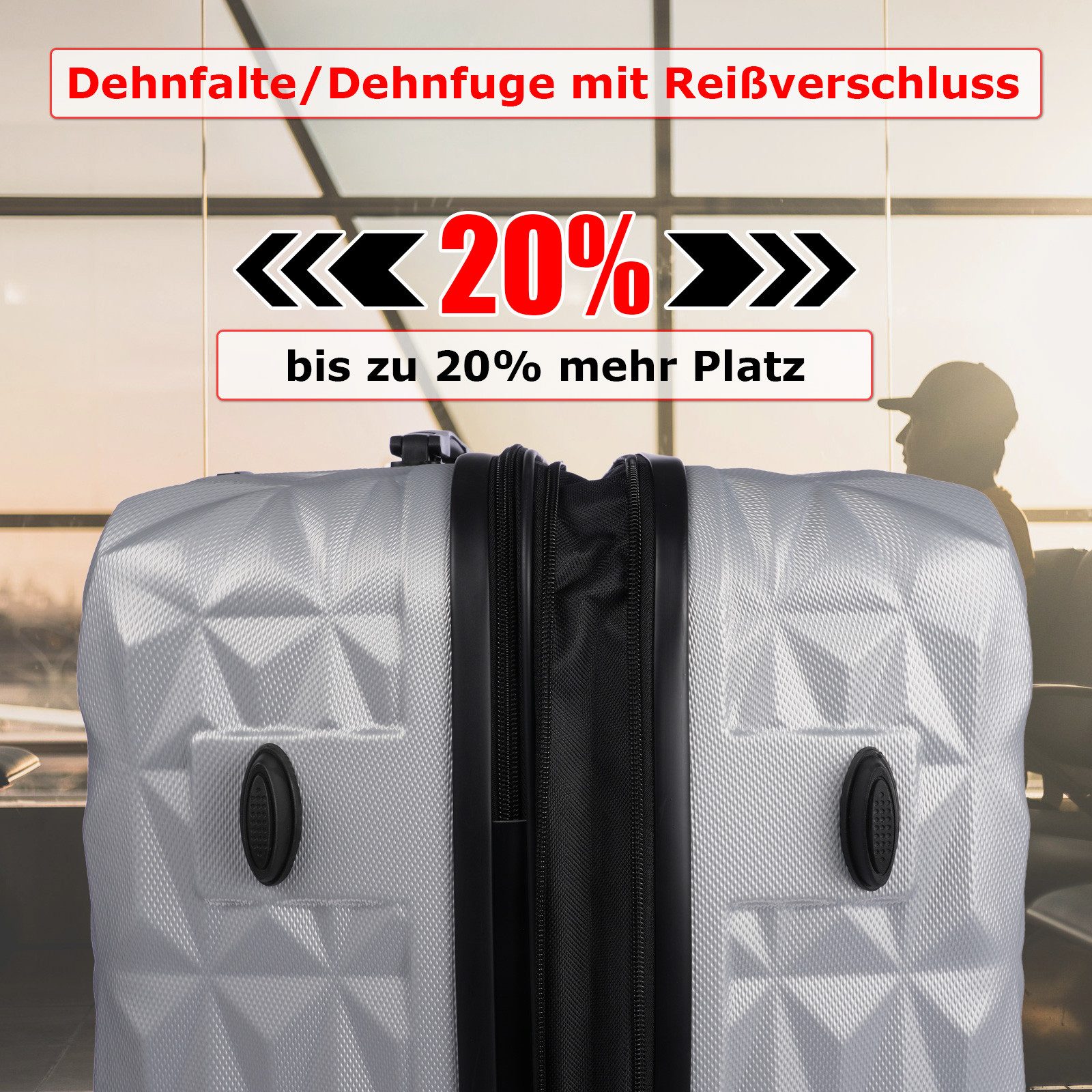 Weissmantel Kofferset 5er Koffer Set Hartschalenkoffer günstig online kaufen