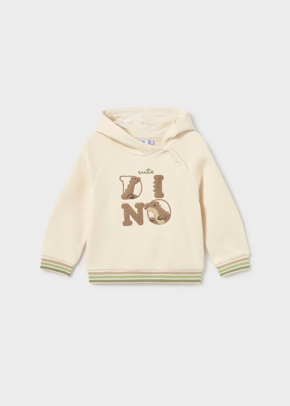 Mayoral Kapuzensweatshirt Baby Kapuzen-Sweatshirt DINO (241711)