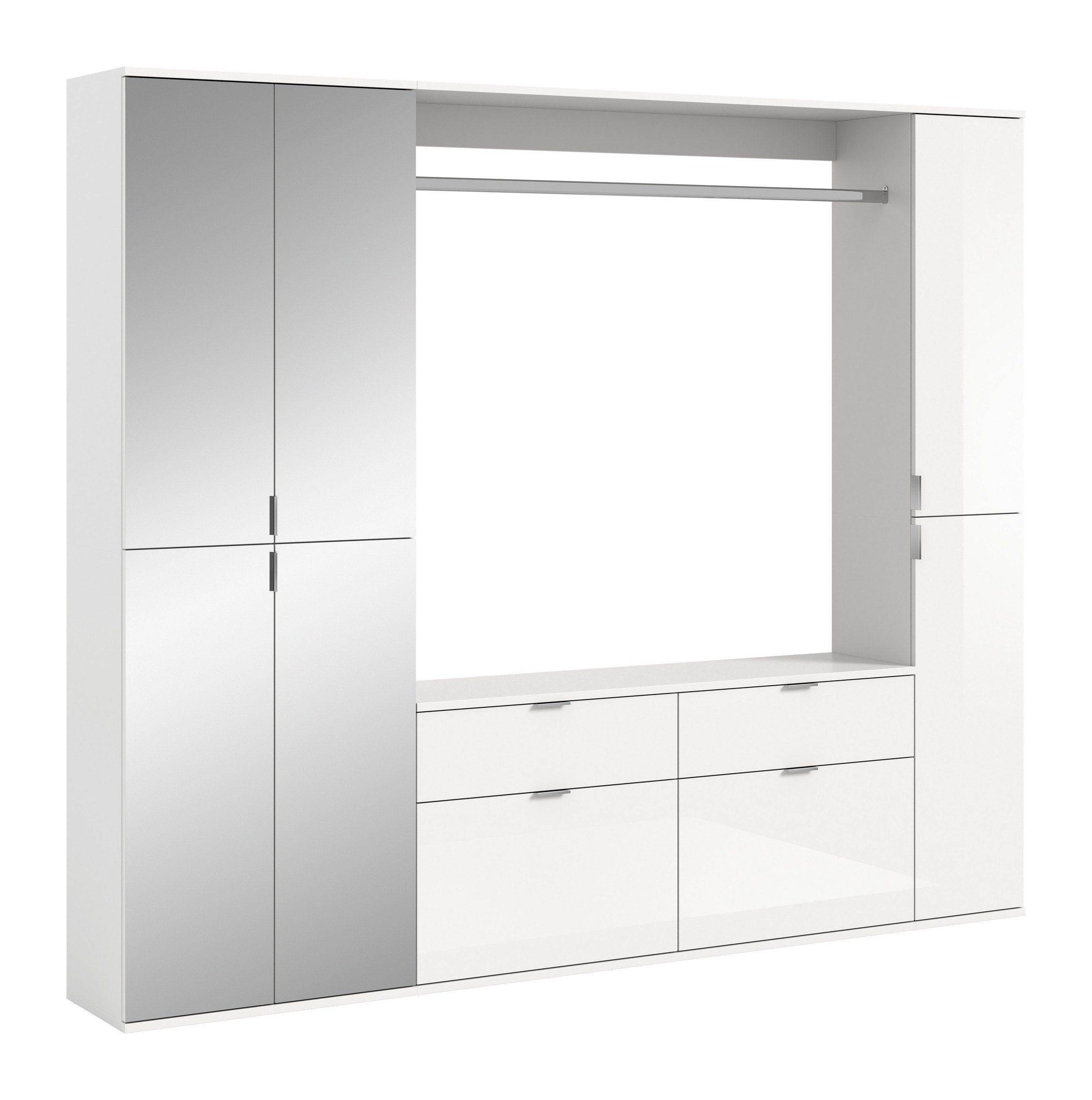 xonox.home Garderoben-Set 212 x 193 x 34 cm (B/H/T)