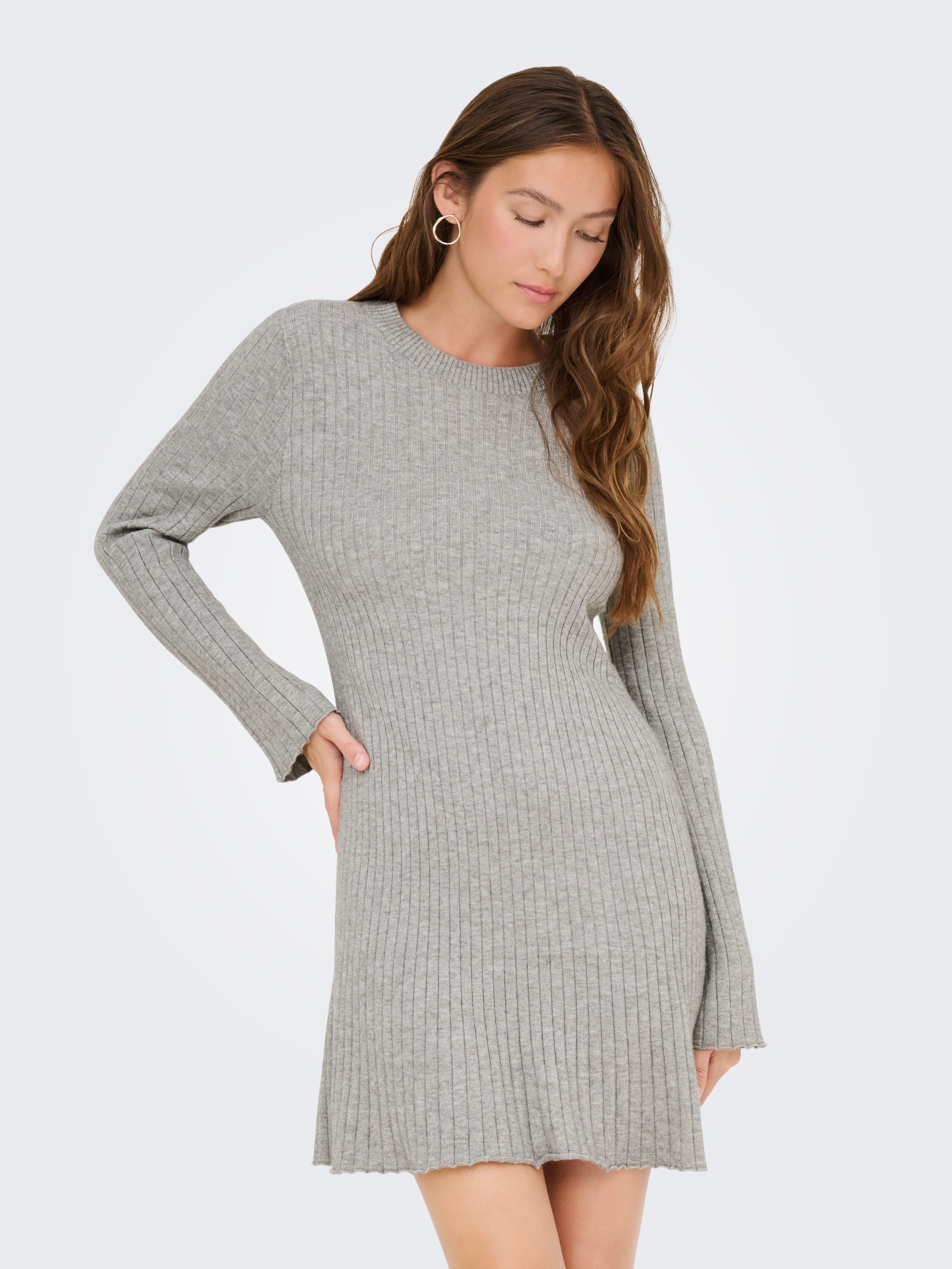 ONLY Minikleid ONLMICHELLA LS O-NECK DRESS günstig online kaufen