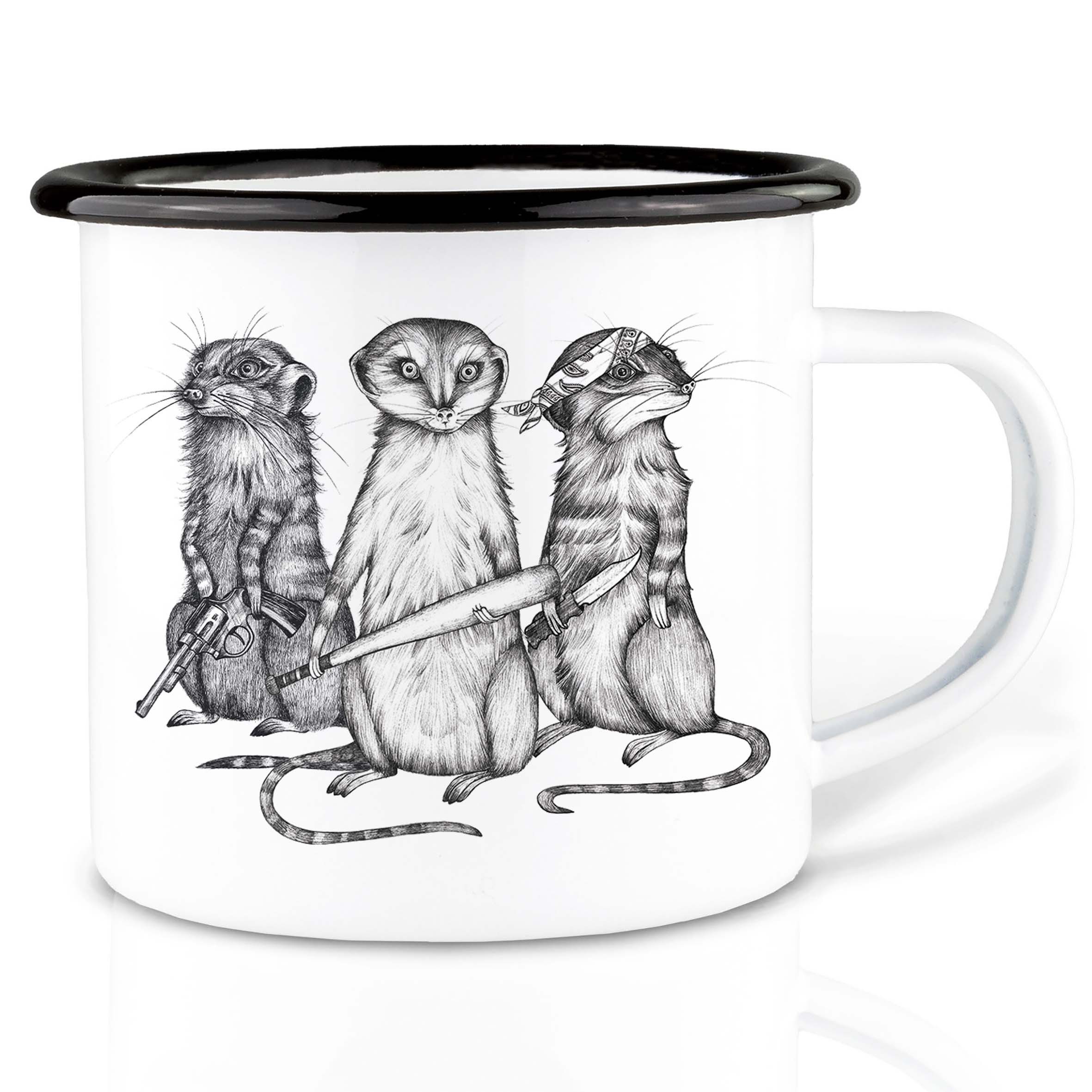 Ligarti Tasse Emaille Tasse – Erdmann Gang