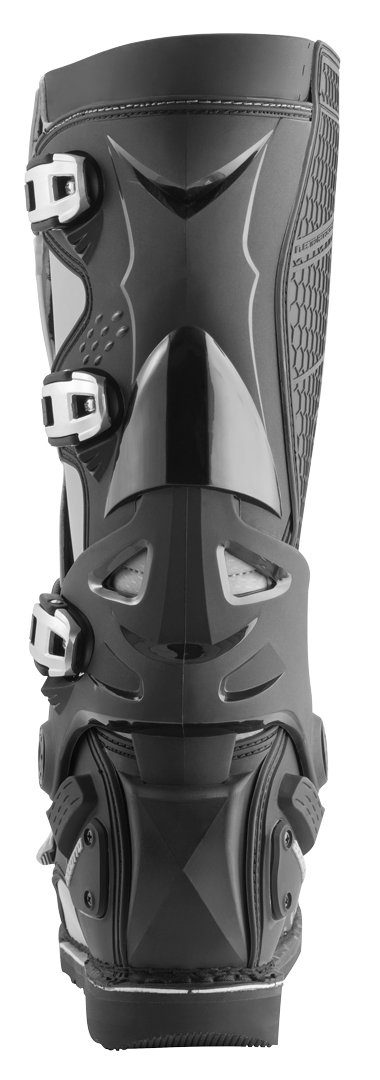 Motocross Bogotto Grey/Black Stiefel MX-7 Motorradstiefel S