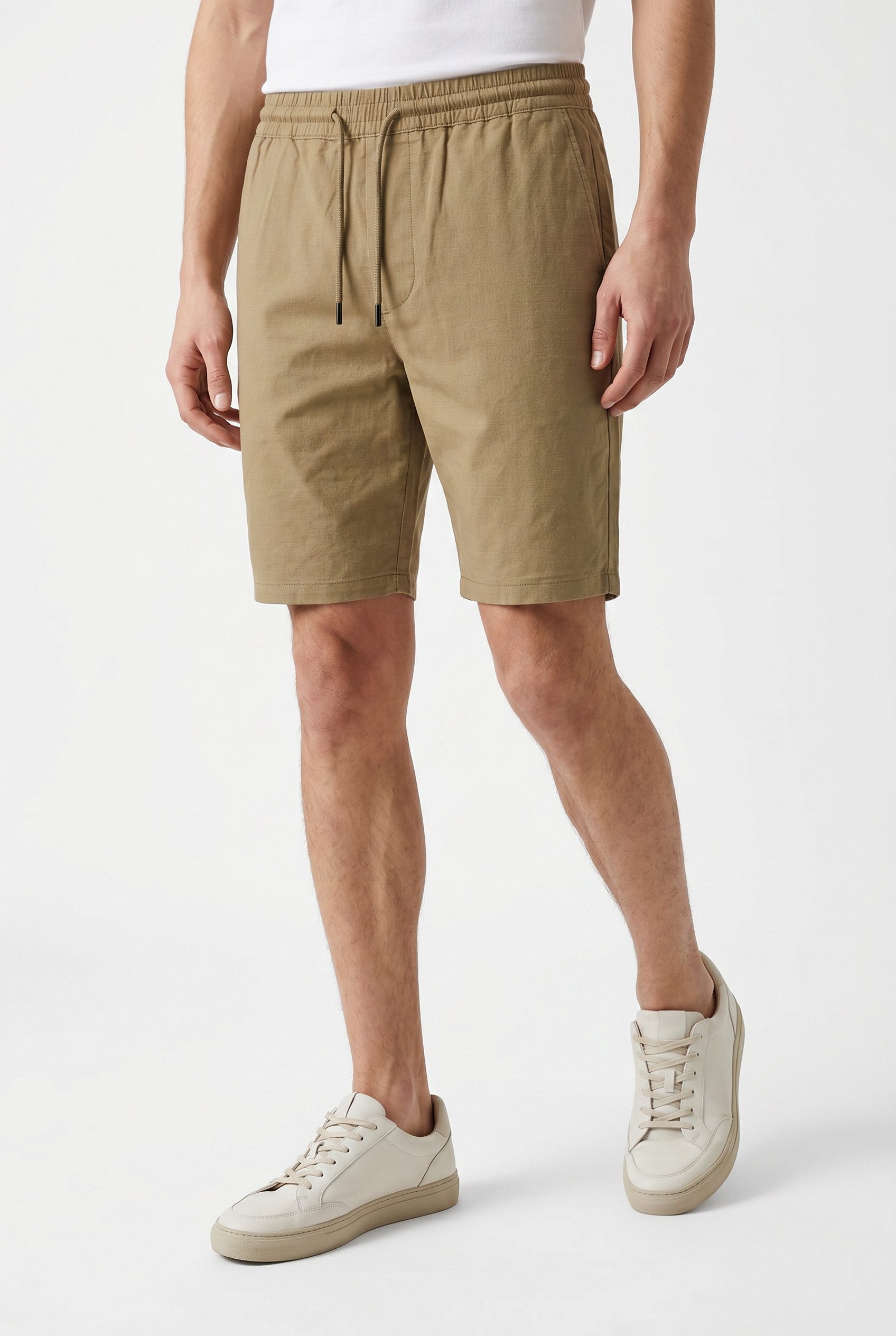 ONLY & SONS Chinoshorts ONSCAPRI SLIM SLUB CHINO SHORTS OTL