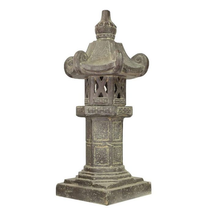 Oriental Galerie Dekofigur XXL Garten Lampe Skulptur bestehend aus 2 Teilen 120 cm (1 St) traditionelle Herstellung in Handarbeit im Ursprungsland