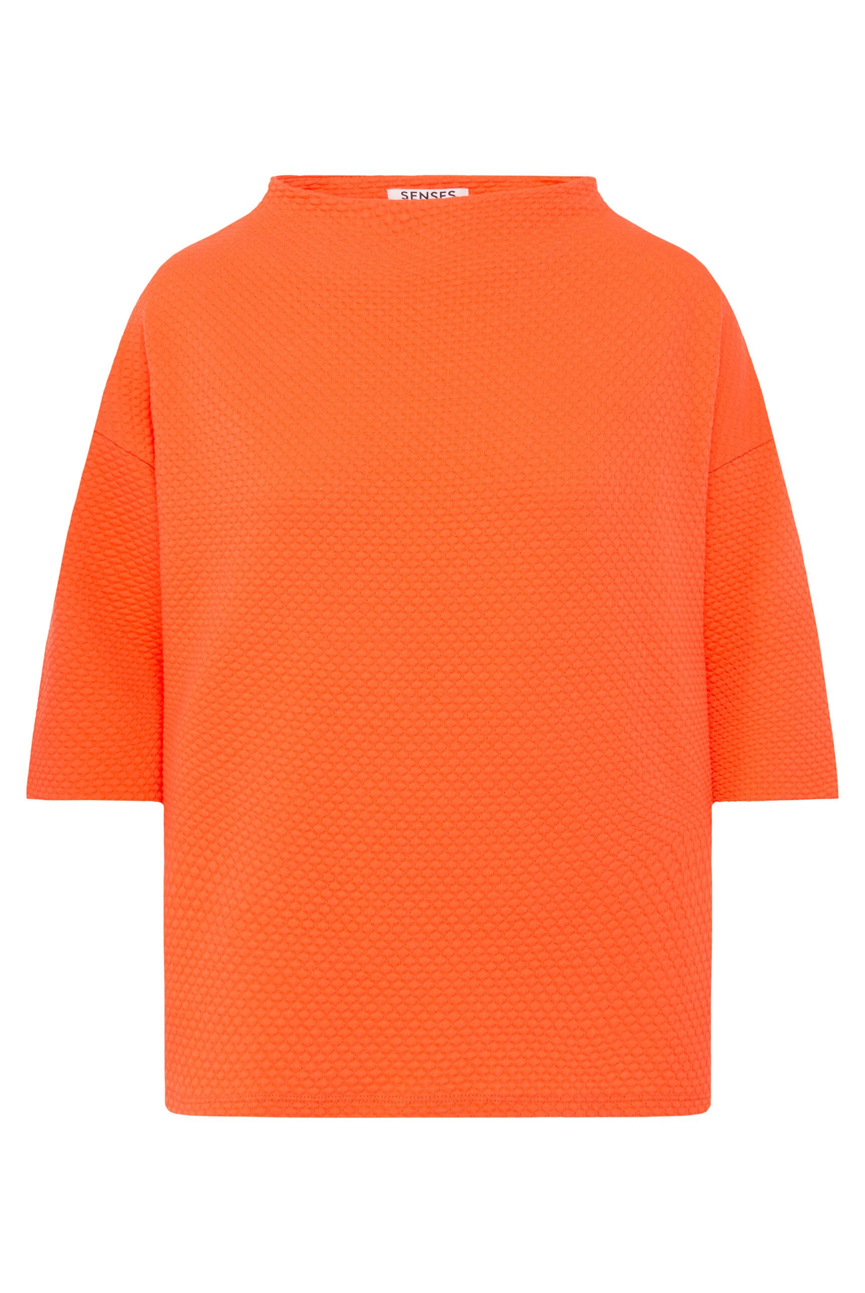 SENSES.THE LABEL Rundhalsshirt mit Baumwolle
