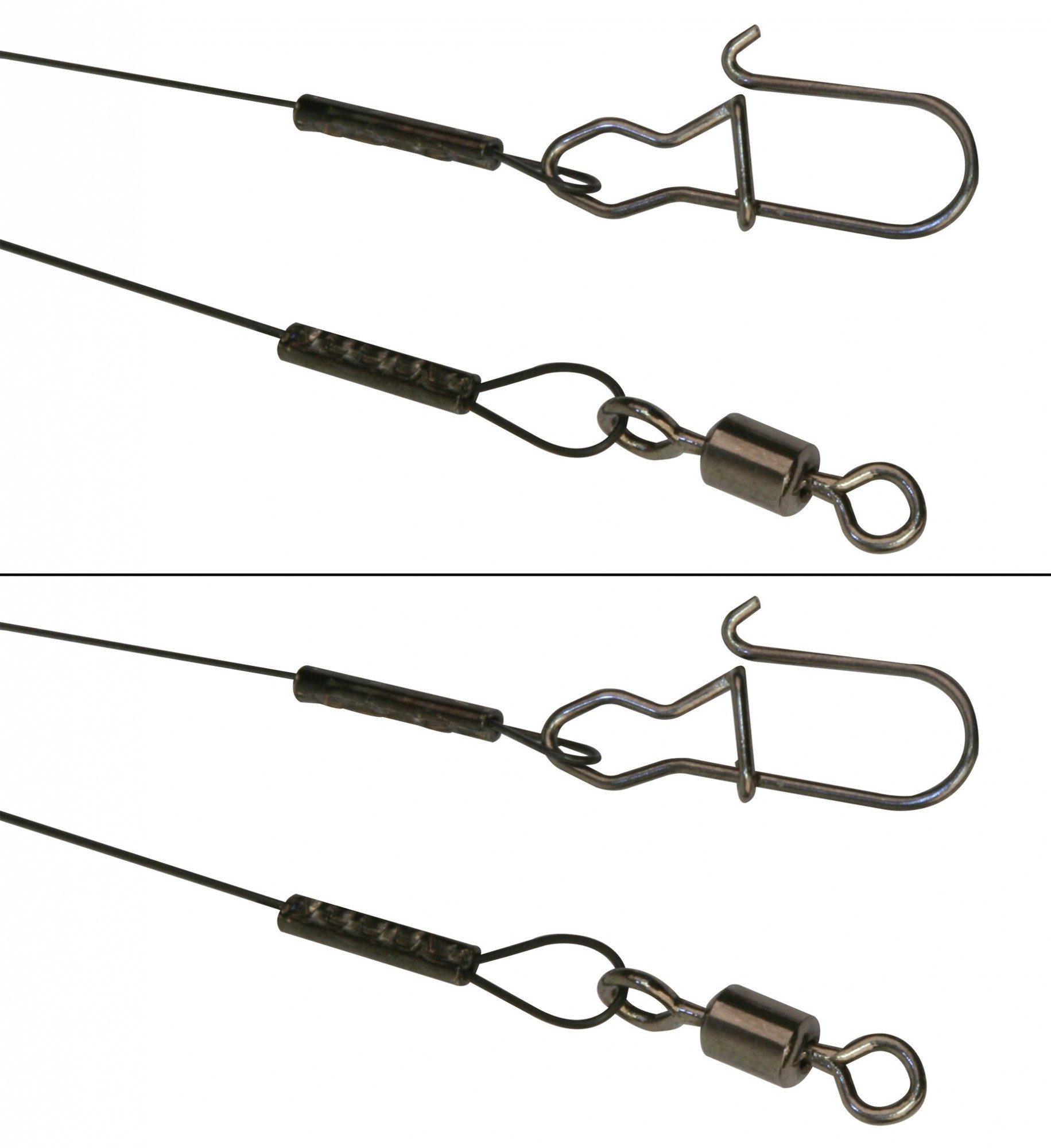 Kunstköder Fox Rage Surefit Titanium 1x7 Leader 20cm 34kg - 2 Titanvorfächer
