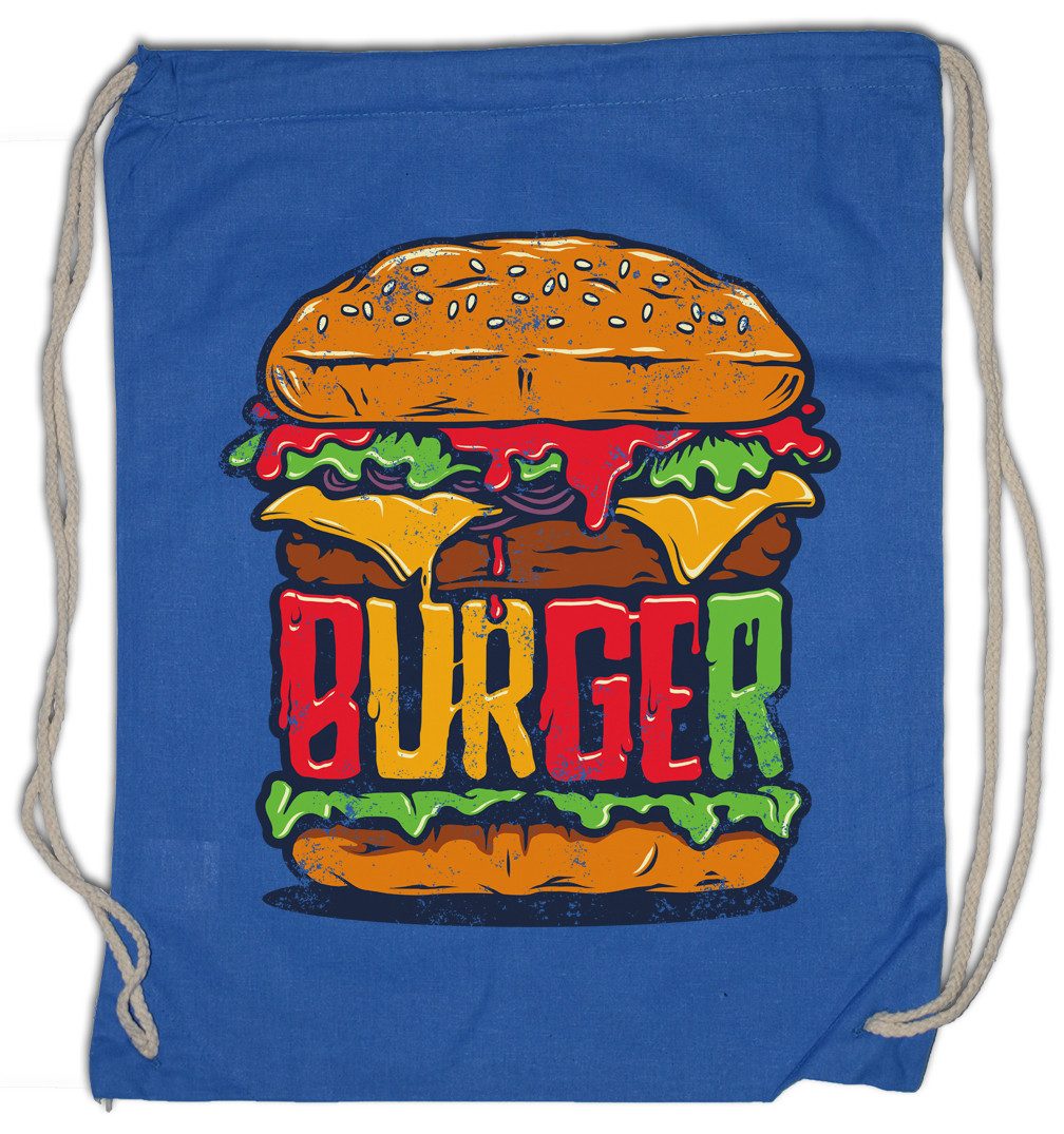 Turnbeutel Burger Turnbeutel Grillen Barbecue Grill Chef Meister Burger Bun