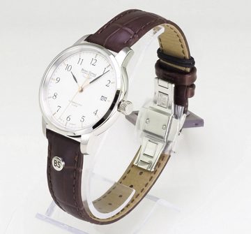 BRUNO SÖHNLE Quarzuhr 17-13202-221 Damen Uhr Hamburg I Small Saphirglas Glasboden Neu