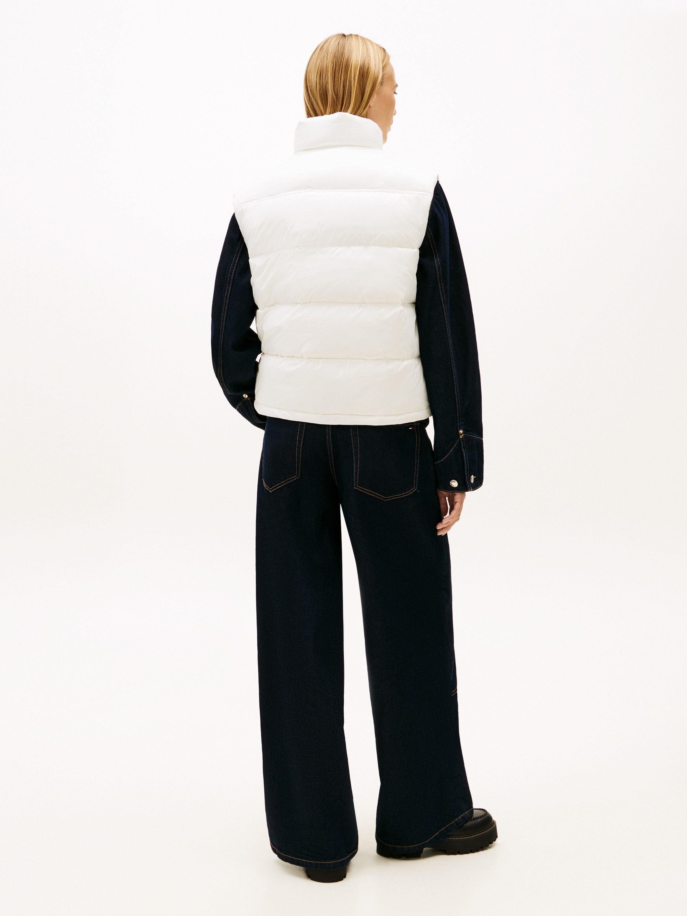 Tommy Jeans Steppweste TJW ESSENTIAL PUFFER VEST SHINY