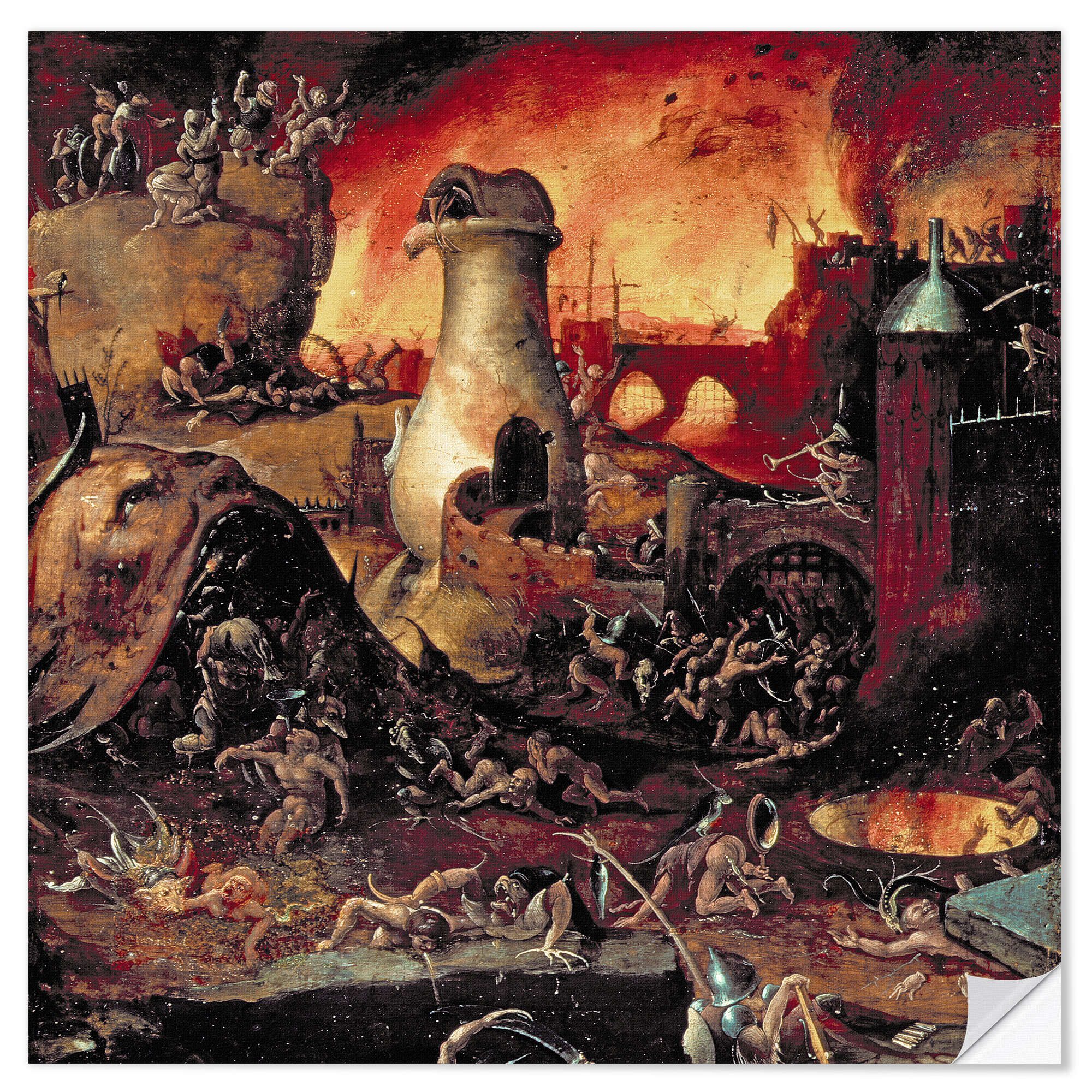 Wandfolie Hieronymus Bosch