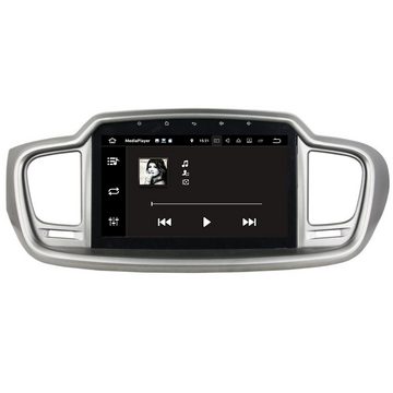 TAFFIO Für Kia Sorento 9" Touchscreen Android Autoradio GPS Bluetooth USB Einbau-Navigationsgerät