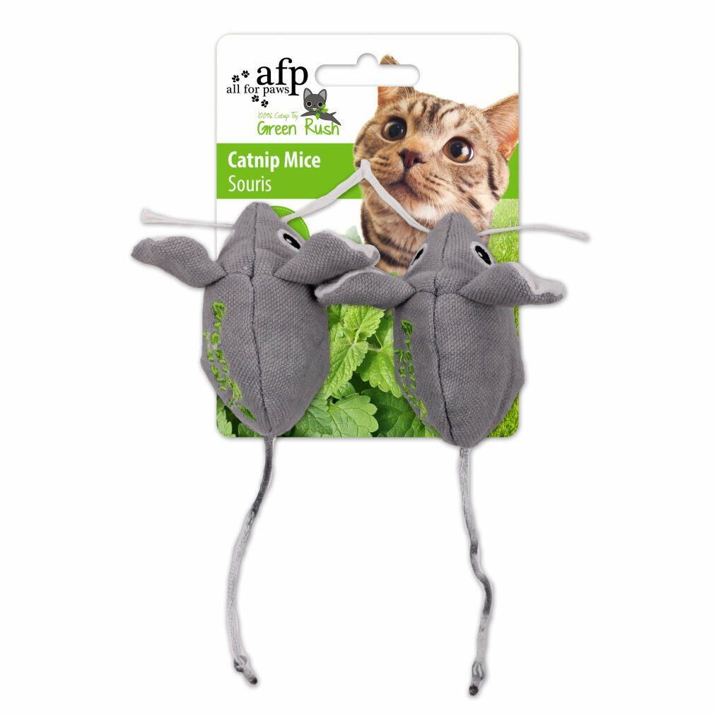 Tierkuscheltier AFP Green Rush - Catnip Mice