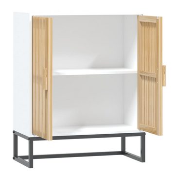 vidaXL Fächerschrank Sideboard Weiß 60x30x75 cm Holzwerkstoff (1-St)