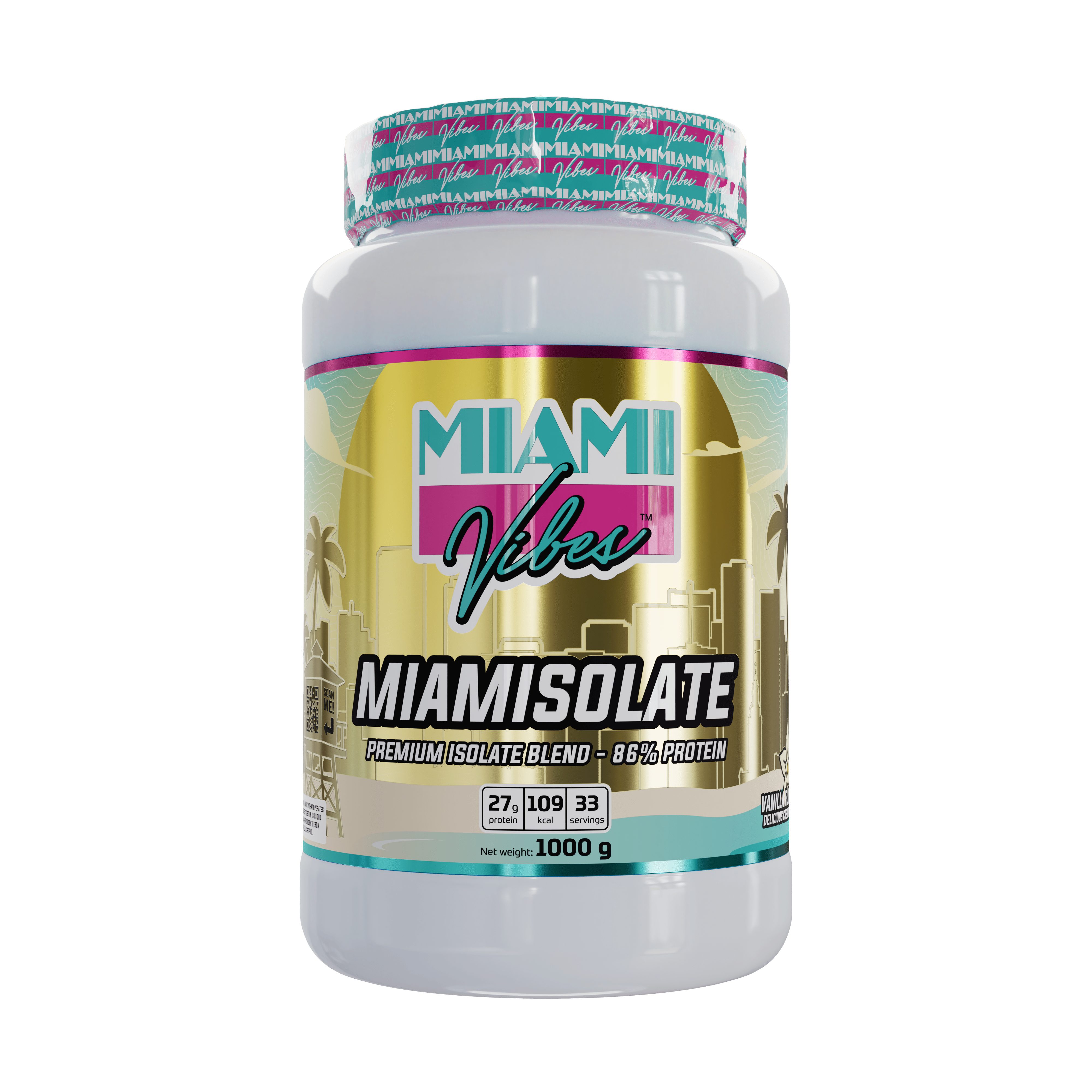 Miami Vibes MIAMI VIBES® MIAMISOLATE 1000g Pulver