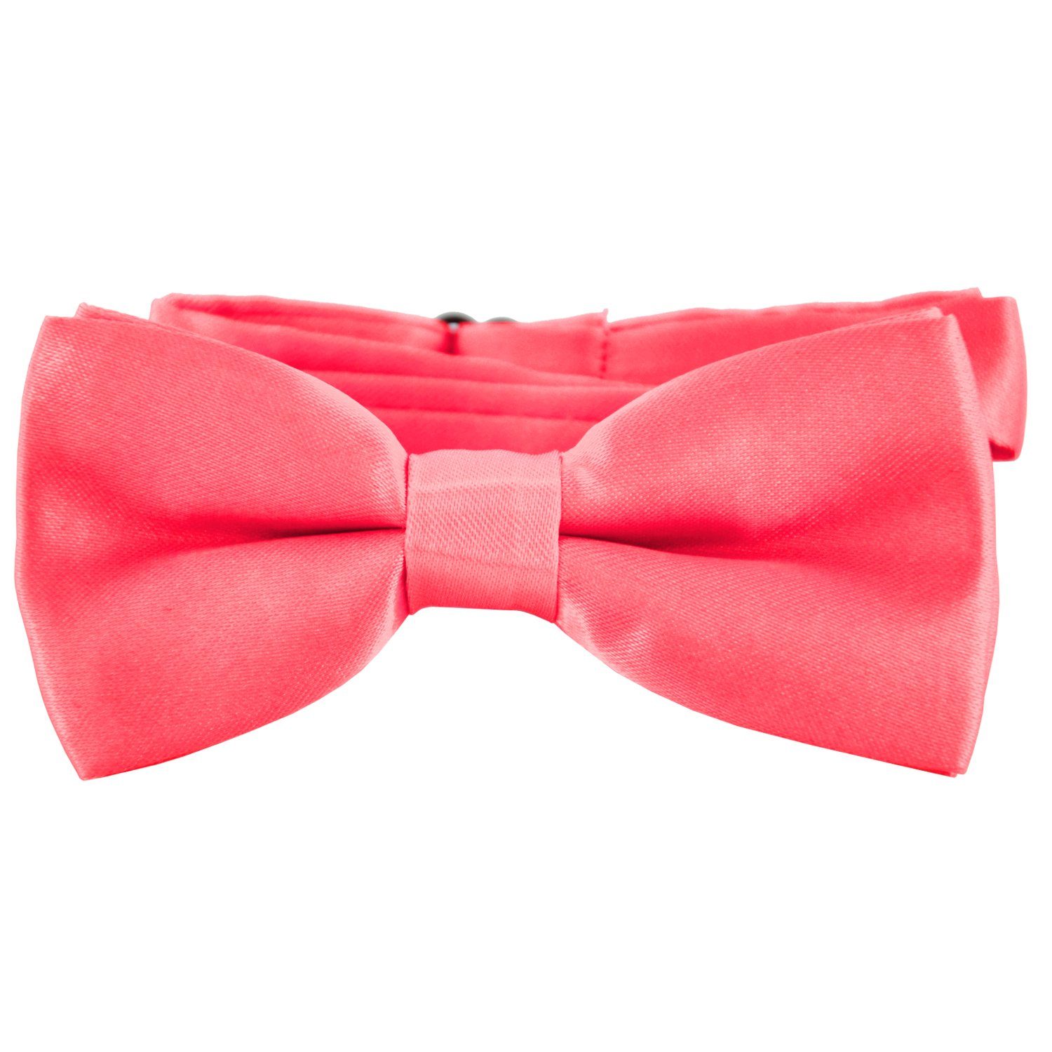 DonDon Kinderfliege DonDon Edle Kinder Jungen Fliege gebunden glänzend in Seiden Look (Packung, 1-St) bereits gebunden, verstellbar, Seidenlook