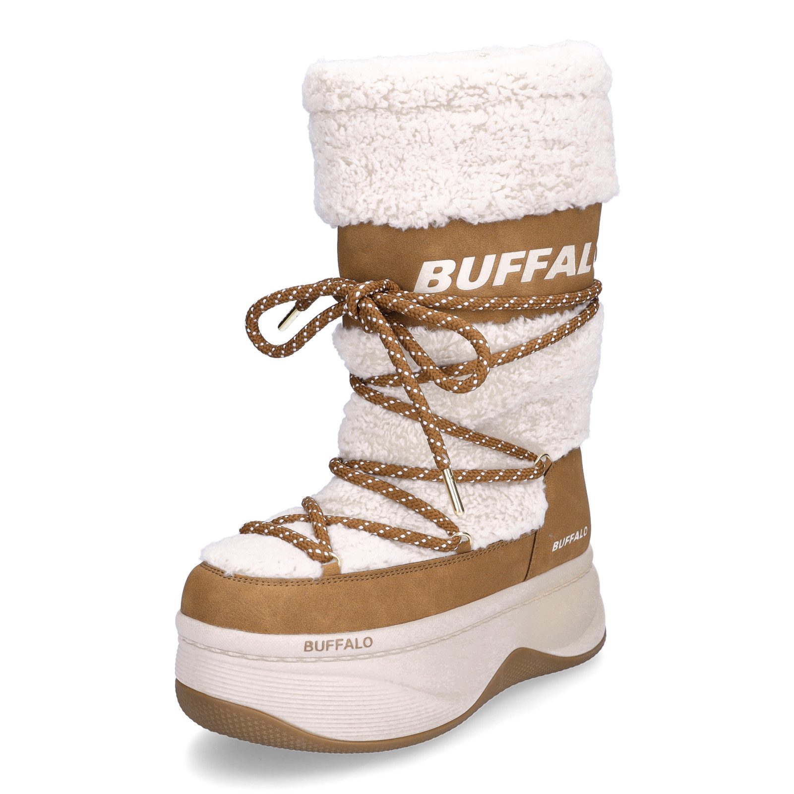 Buffalo Buffalo Damen Snow Boot Orcus Snow Hi beige braun Stiefel