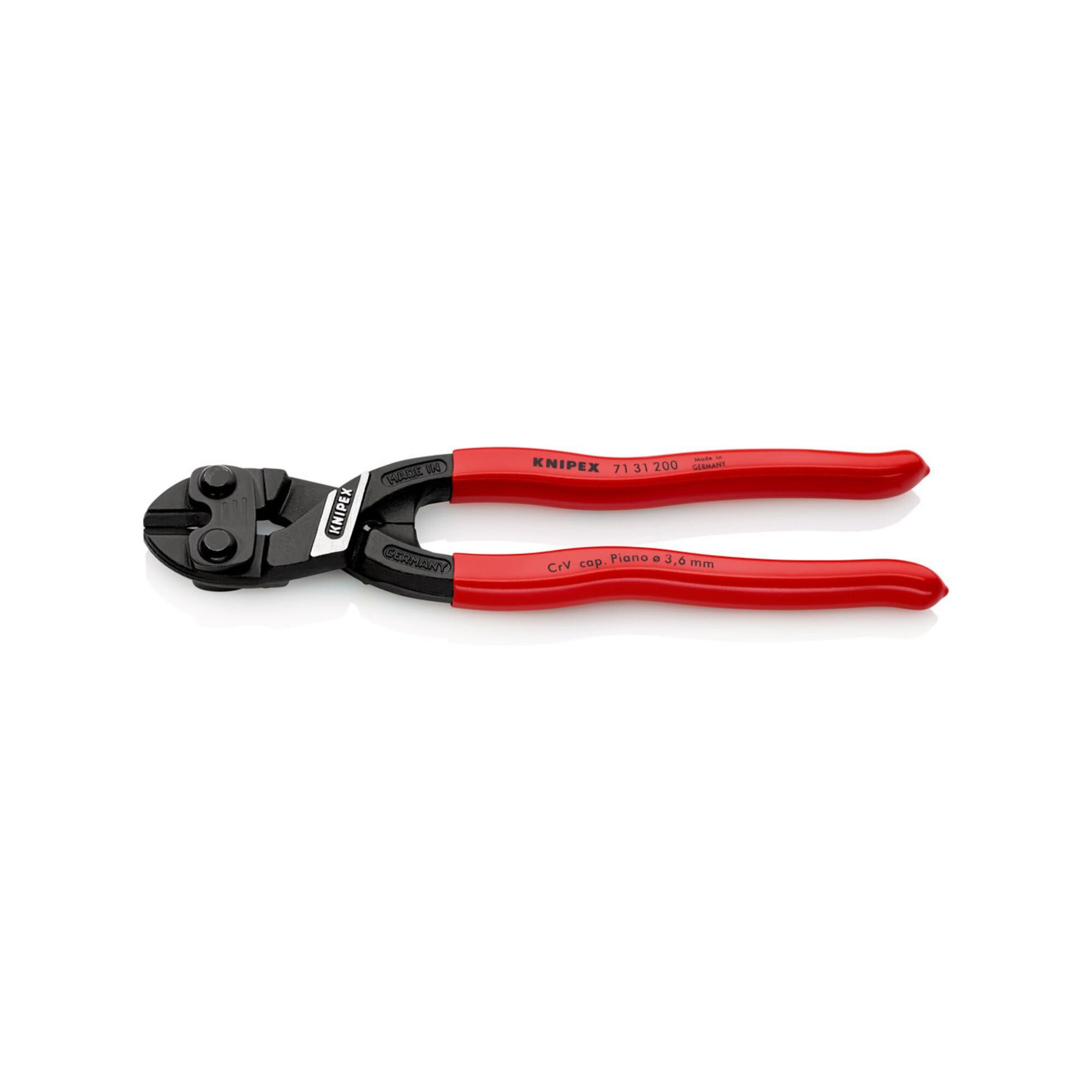 Knipex Bolzenschneider KNIPEX 71 31 200 CoBolt® Kompakt-Bolzenschneider mit Kunststoff überzo