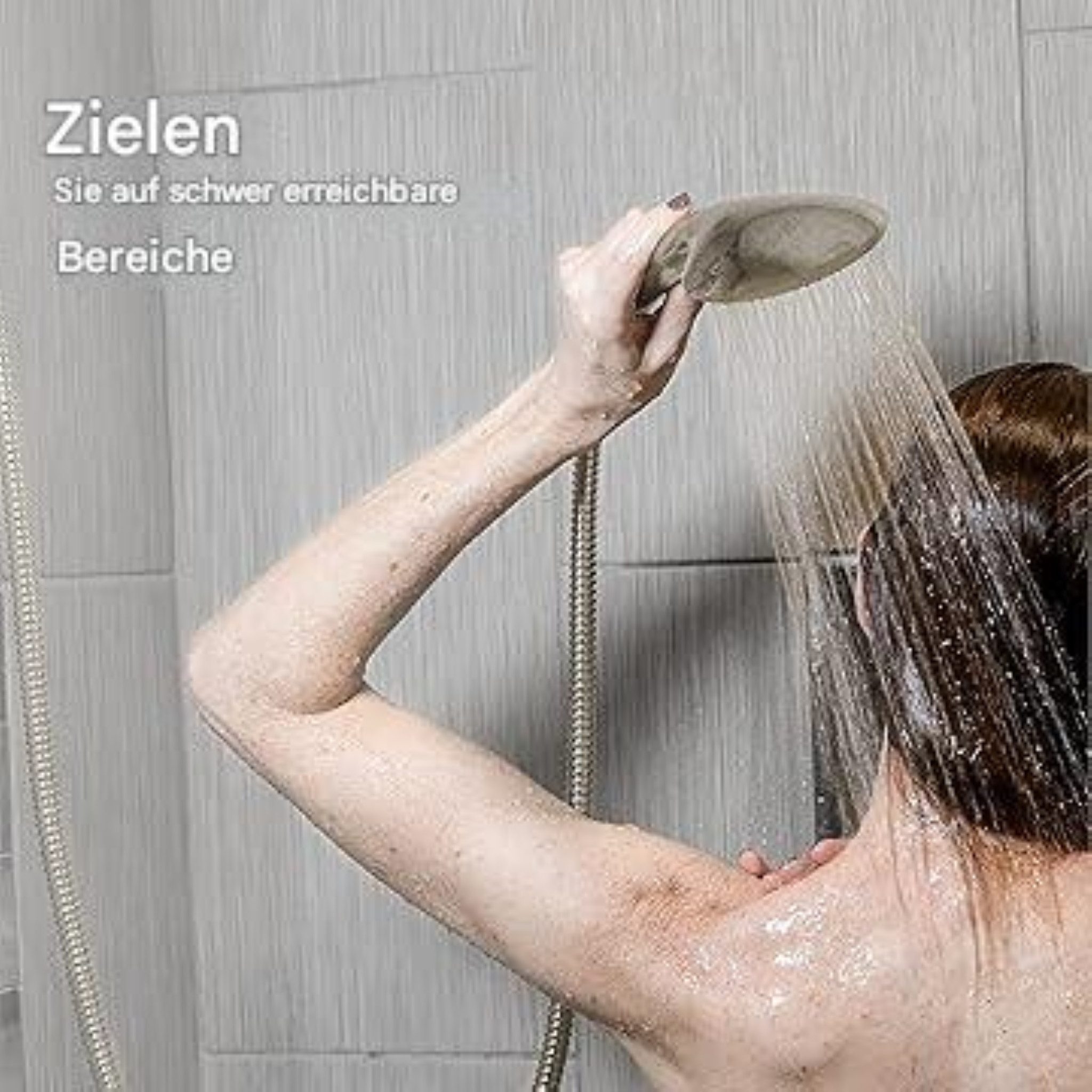 sparkpod Brauseschlauch Hochwertiger Brauseschlauch, flexibel & robust, Edelstahl 2m, (Premium Duschschlauch-Set, extra lang und flexibel, Enthält Duschschlauch und Installationsanleitung), Werkzeuglose Installation, robuster und flexibler Aufbau
