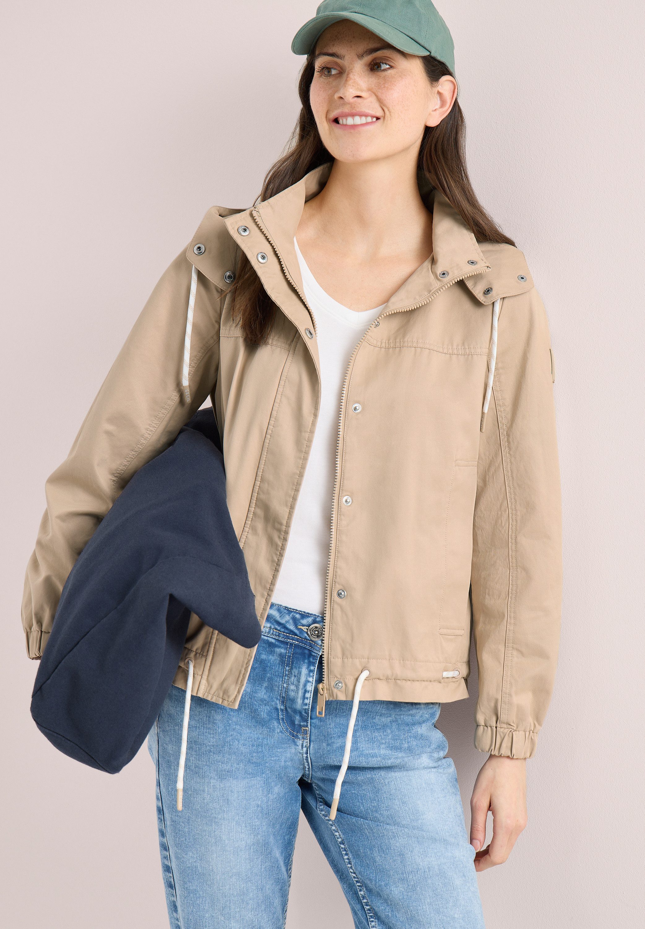 CECIL Outdoorjacke im Hoodie-Style günstig online kaufen