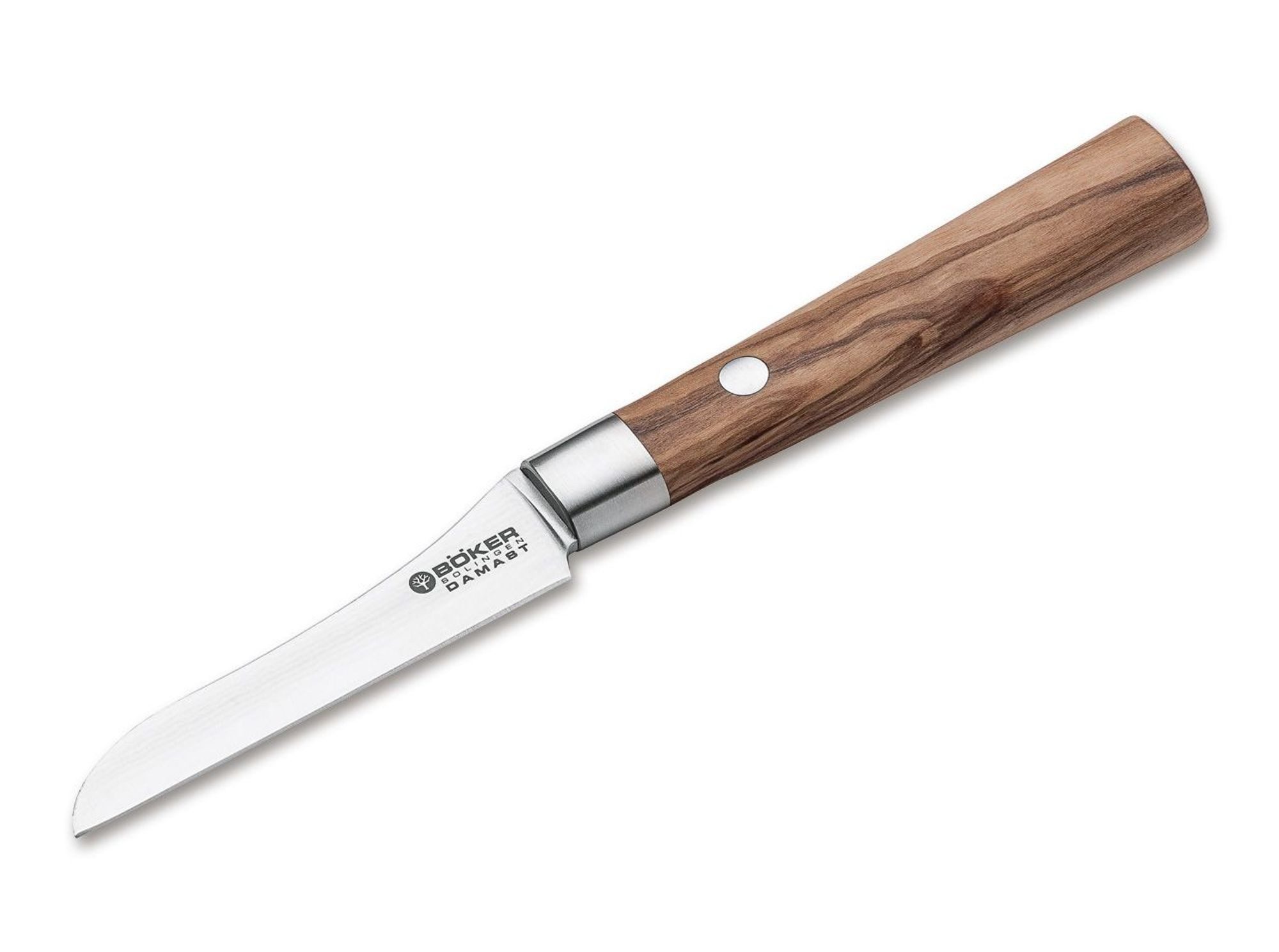 Böker Manufaktur Solingen Universalküchenmesser Böker Damast Olive Gemüsemesser