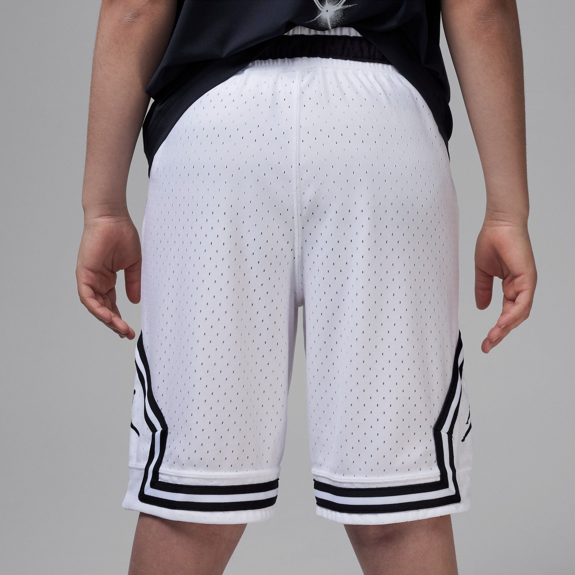 Jordan Funktionsshorts mit Farbeinsätzen, in Mesh-Optik