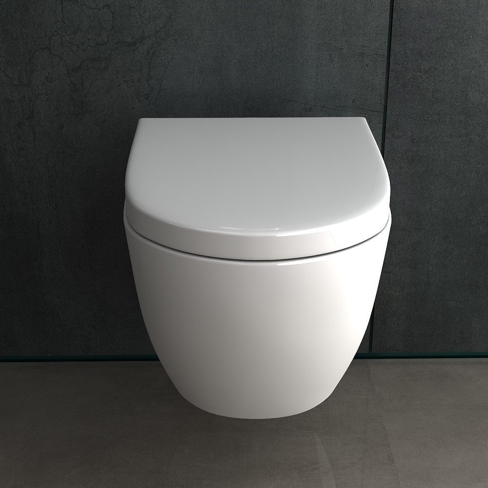 Alpenberger Tiefspül-WC - Hänge WC Komplettset günstig online kaufen