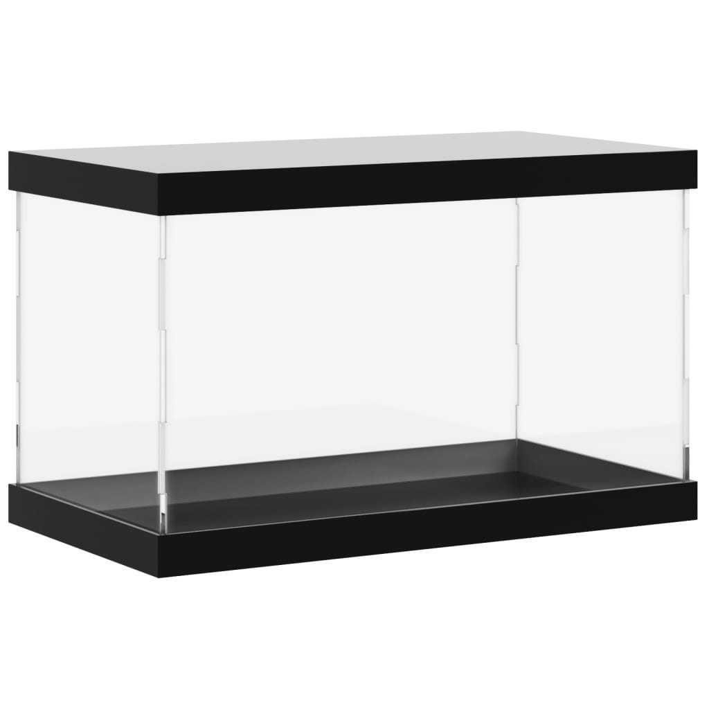 vidaXL Vitrine Vitrine Transparent 31x17x19 cm Acryl