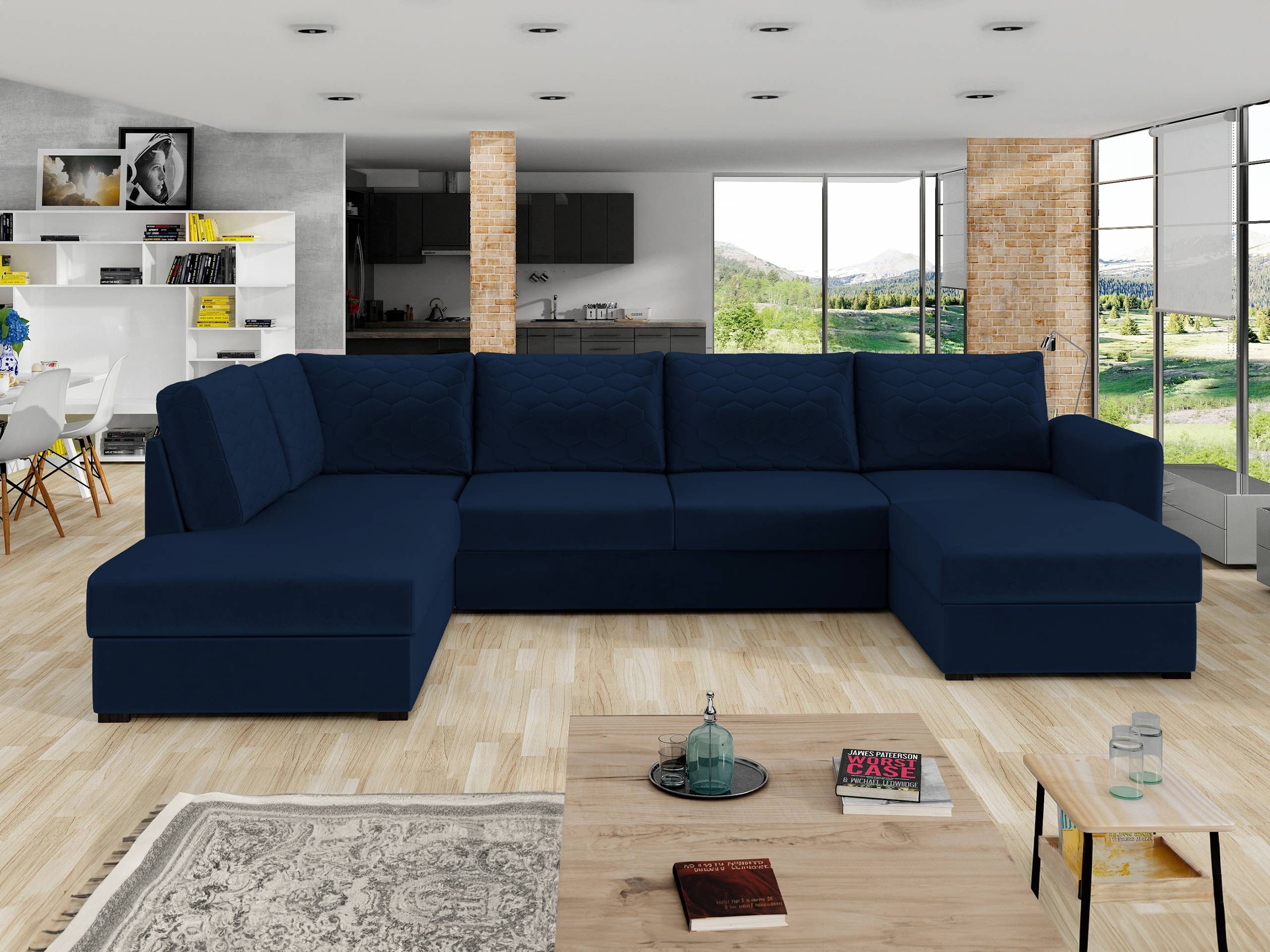 MIRJAN24 Wohnlandschaft Wilma Premium, mit zwei Bettkasten und Schlaffunkti günstig online kaufen