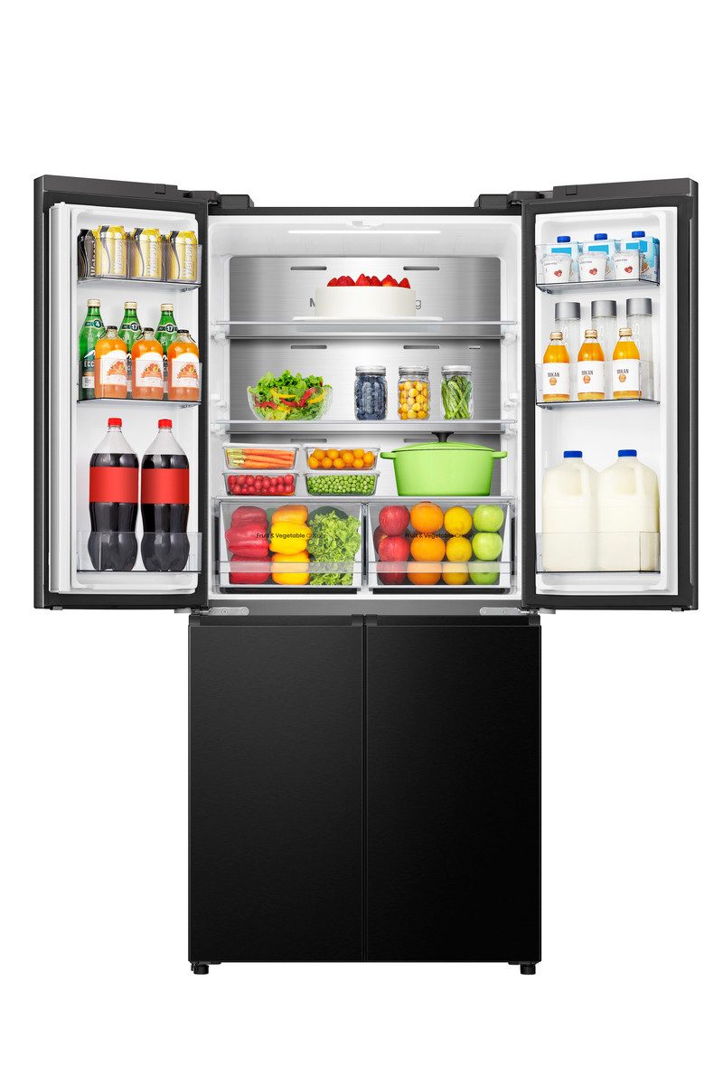 Hisense Multi Door RQ5P470SAFD, 178,5 cm hoch, 79,4 cm breit, MetalCooling Innenwand