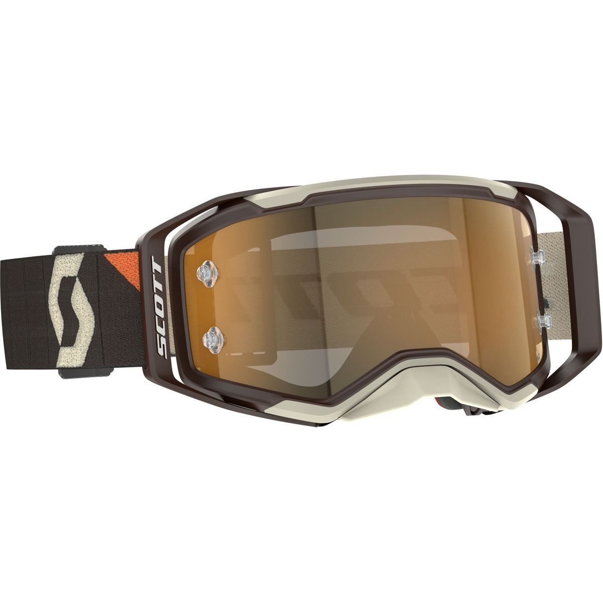 Scott Fahrradbrille Goggle Prospect 2.0 AMP Chrome, Hochwertige Goggle mit innovativer Technologie für klaren Durchblick