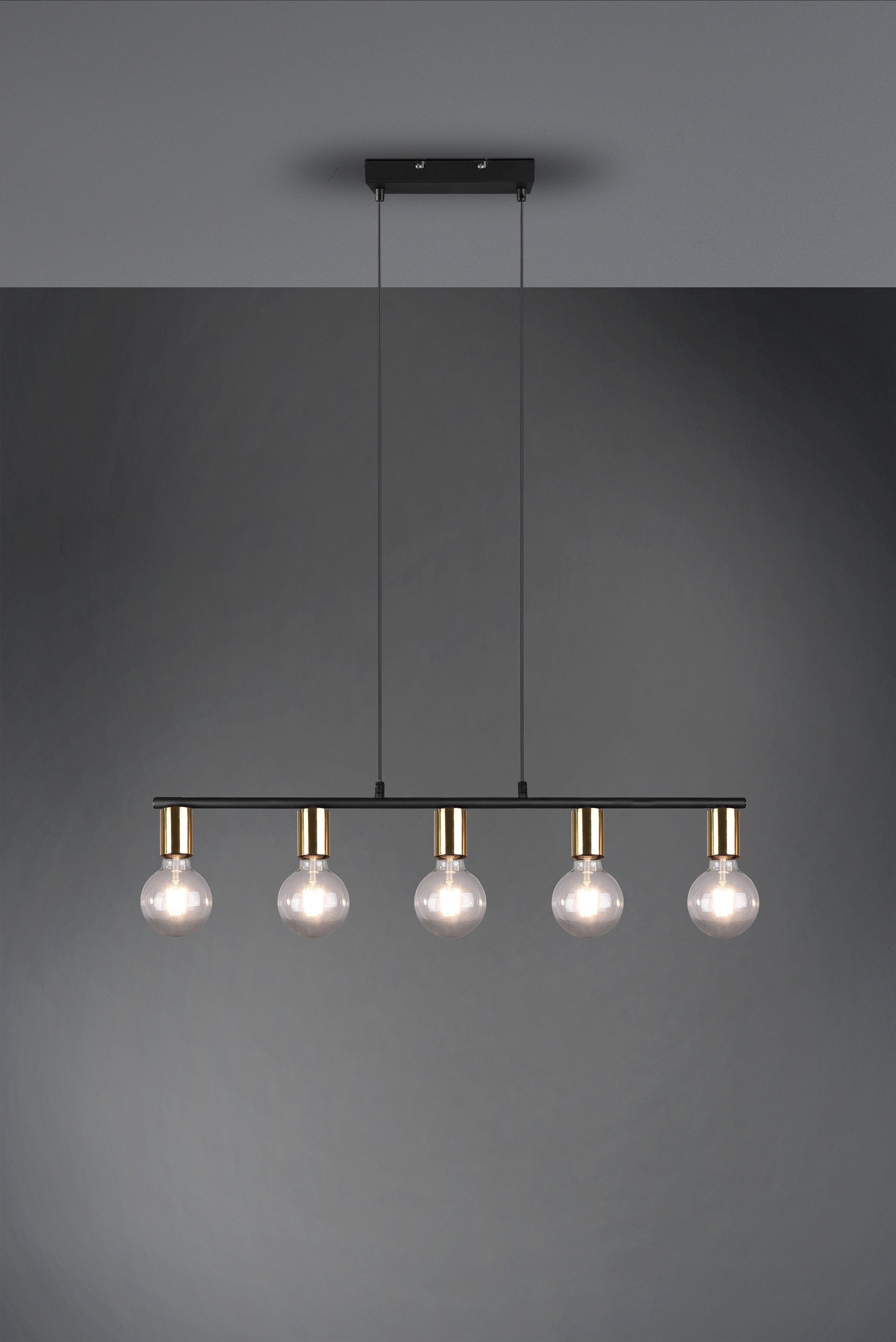 Reality Leuchten TRIO Küche Leuchten E27-Leuchtmittel Wohnbereich Pendelleuchte frei wählbar, Leuchtmittel, und ohne ideal VANNES, für