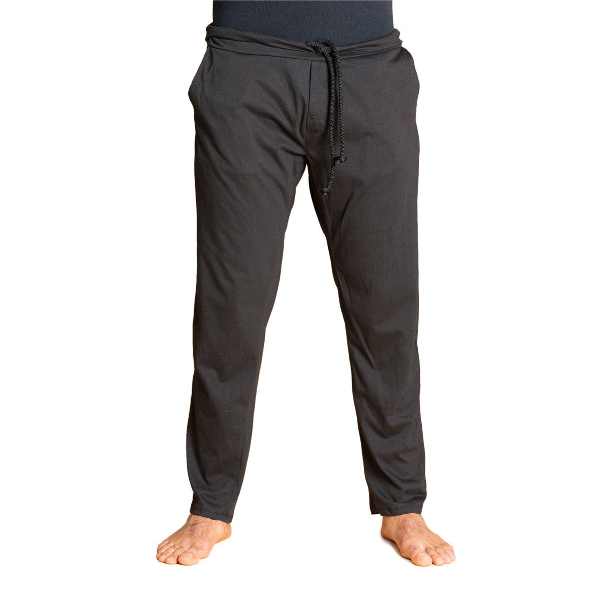 PANASIAM Yogahose Yogahose unisex aus 100% Baumwolle bequeme Sweathose für Damen und Herren Freizeithose Sporthose Relaxhose