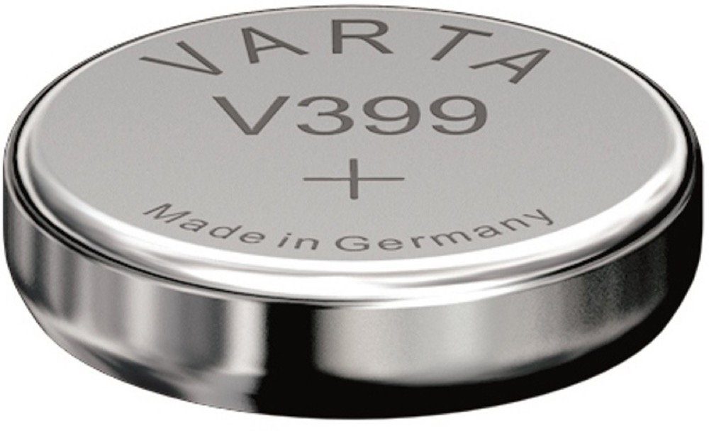 VARTA 1 Varta Watch V 399 Primär Silber Uhrenbatterie Blister Knopfzelle