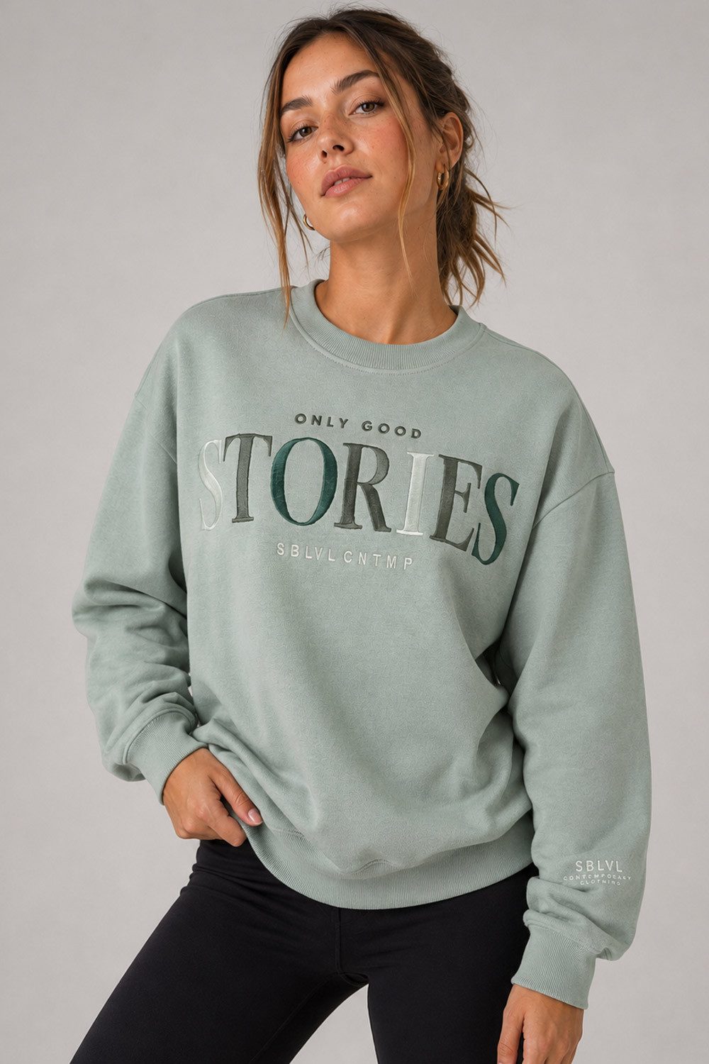 SUBLEVEL Sweatshirt Damen Pullover kuschelig weich Flauschig Sweater Crewneck XS-XXL Perfekte Passform Hochwertige Verarbeitung, Angenehm weich & bequem