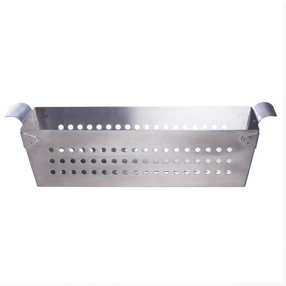 GRILL-EXPERTE Ofenschale Edelstahl-Grillkorb, BBQ Gemüsekorb - Grillschale 32 x 9 x 8 cm