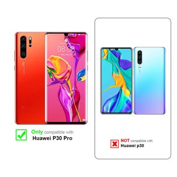 Cadorabo Handyhülle Huawei P30 PRO Huawei P30 PRO, Klappbare Handy Schutzhülle - Hülle - mit Standfunktion und Kartenfach