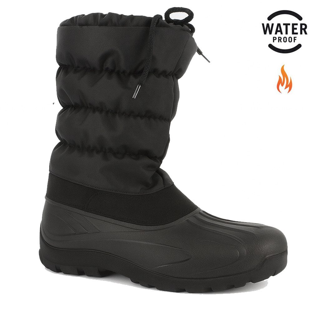 Lackner Lackner - Winterboots wasserdicht – warme Winterstiefel mit Gamaschen Outdoorschuh