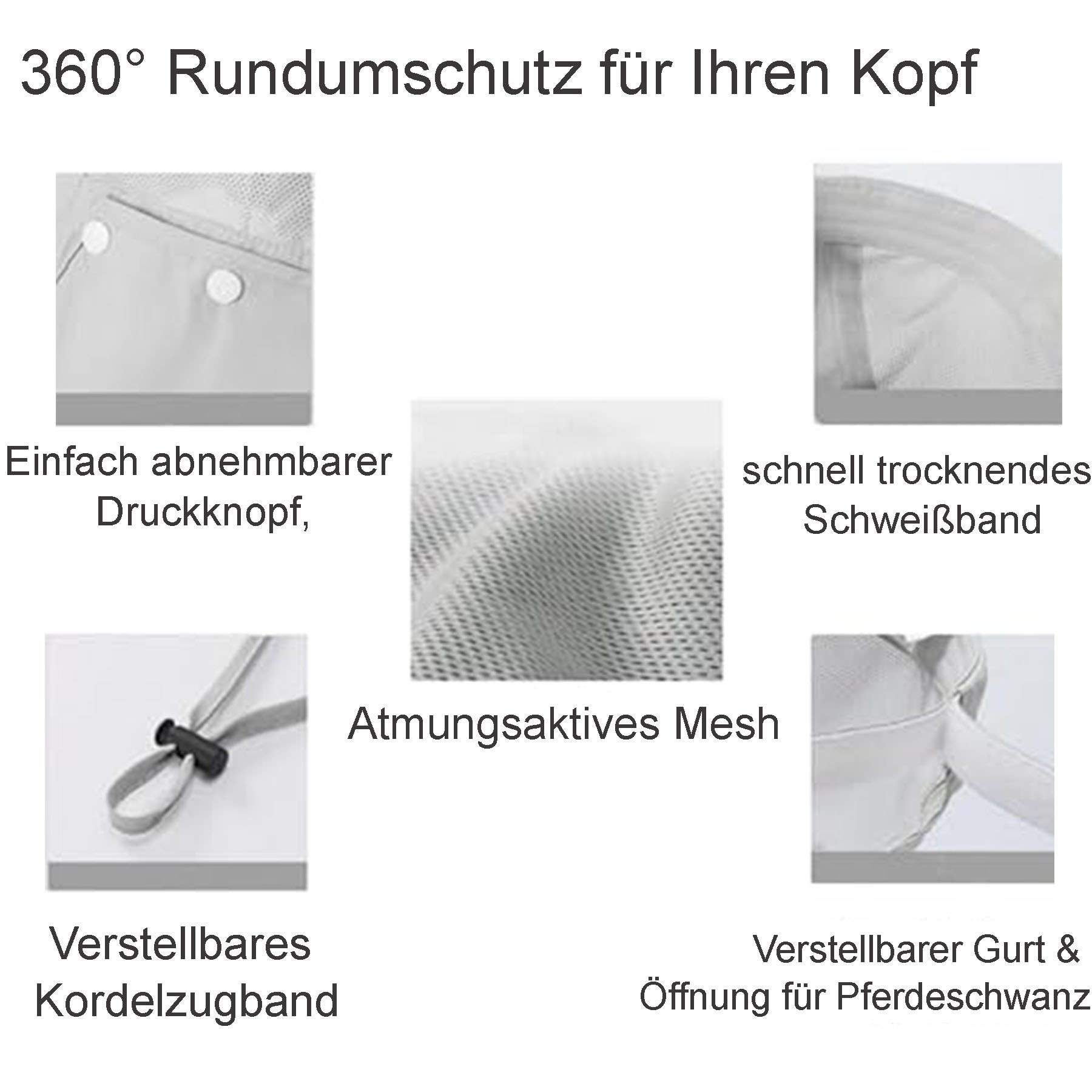 Mutig Sonnenhut Sonnenhut mit Abnehmbarer Halsklappe,Nackenklappe UV-Schutz Sonnenhüte (Herren & Damen Sommer Fischerhut mit Nackenklappe Sonnenschutz Kappe, Wi – Bild 4 von 5