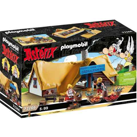 Playmobil® Konstruktions-Spielset Hütte des Verleihnix (71266), Asterix, (73 St), Made in Germany