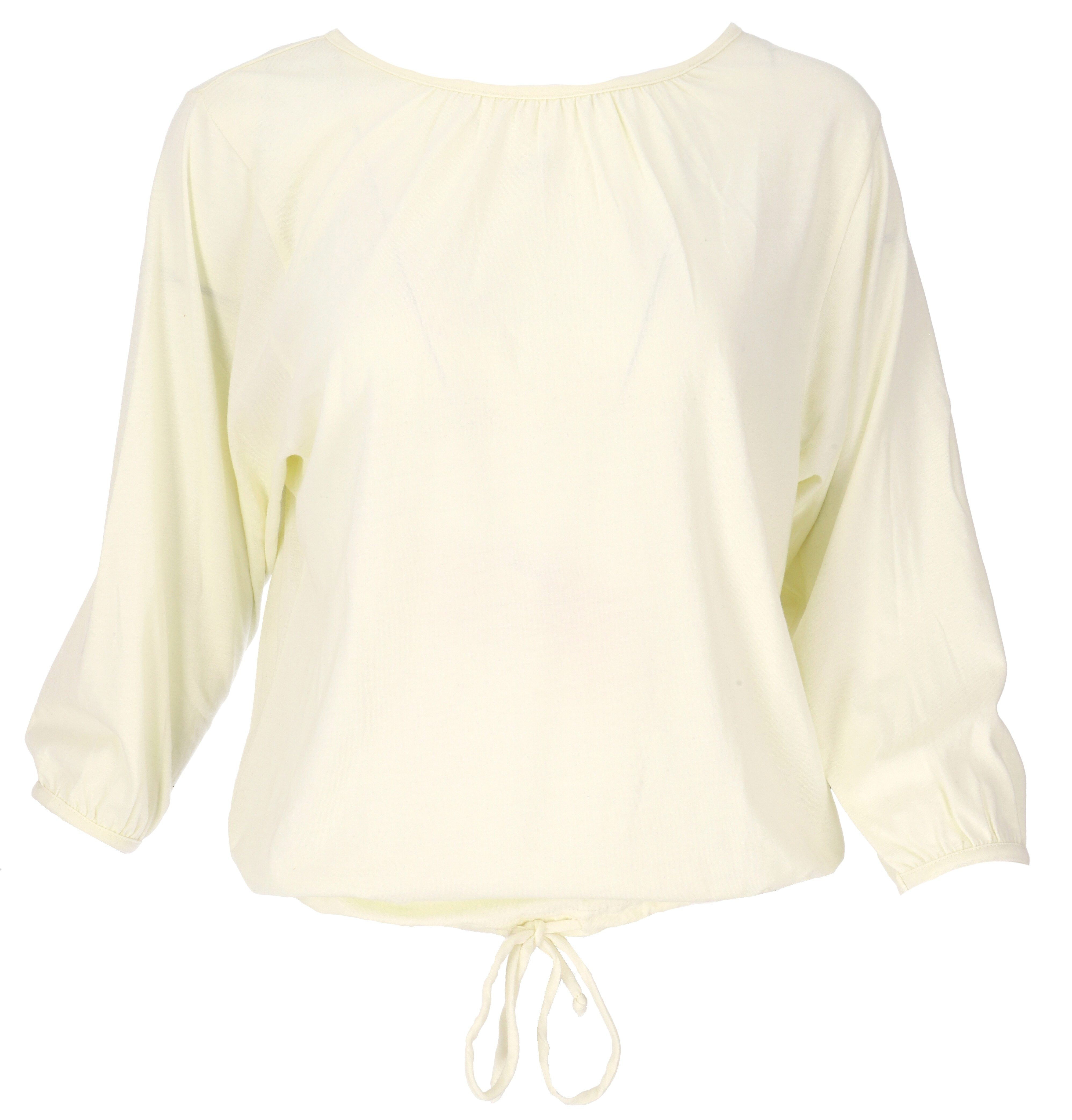 Guru-Shop Longsleeve Einfarbiges Oversize Basic Fledermaus Shirt,.. alternative Bekleidung