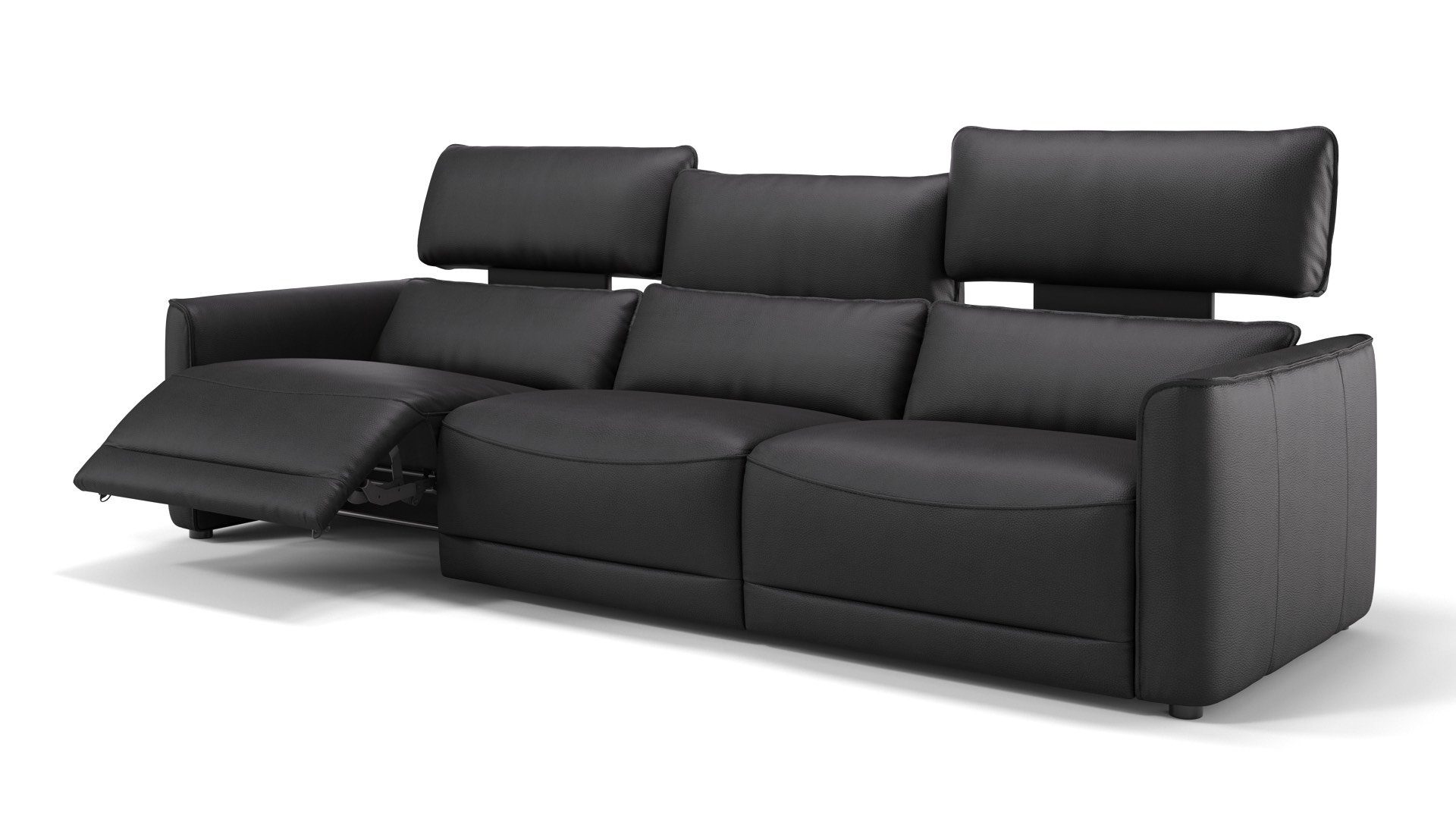 Sofanella 3-Sitzer Leder GALA, Relaxcouch, Designersofa, Designer Sofa, 3er Couch, Sofagarnitur