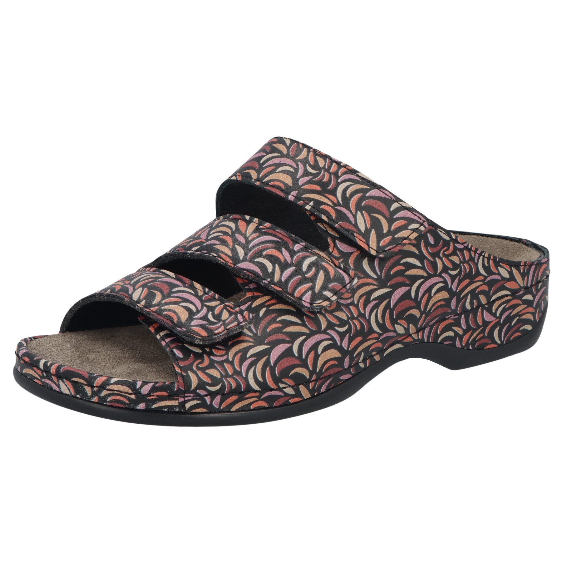 Light Flowers Leder/Print/Stretch