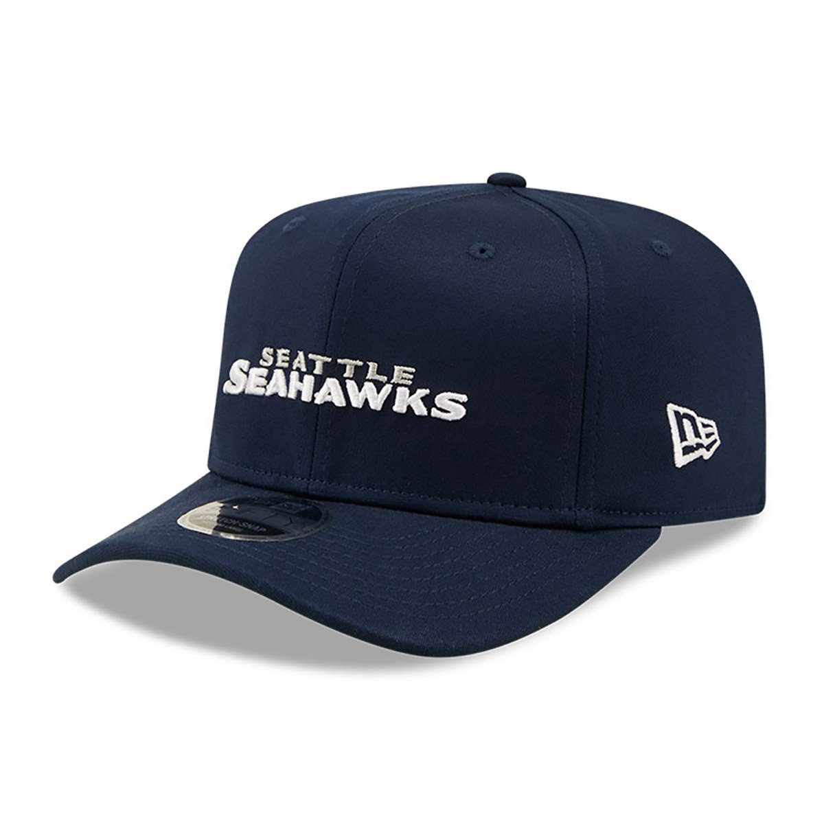 Team Era Seahawks Wordmark Cap New navy Cap Baseball New 9FIFTY Era Seattle NFL22