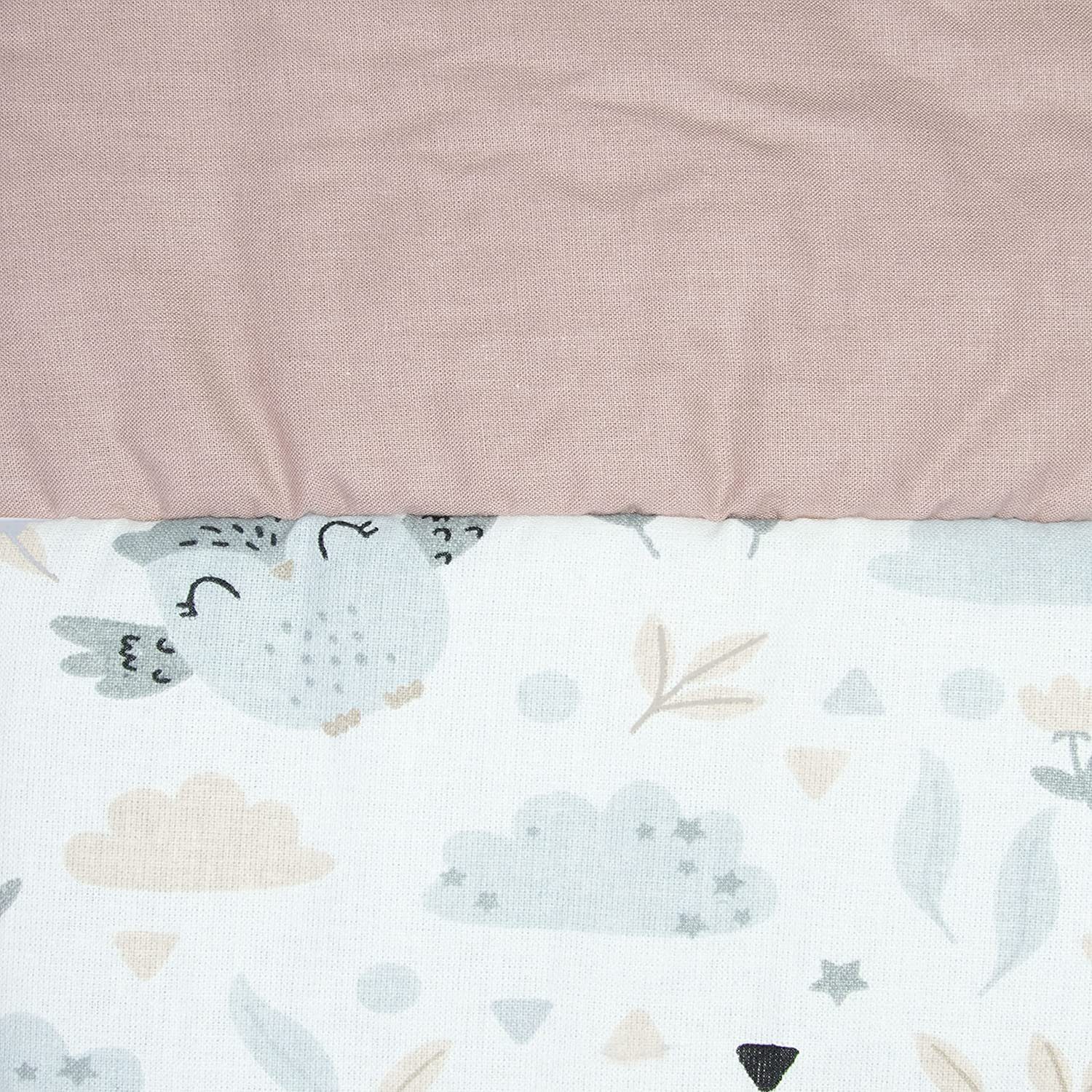 Krabbeldecke Krabbelmatte Spieldecke Matte Spielmatte ca. 145x145 cm, Amilian
