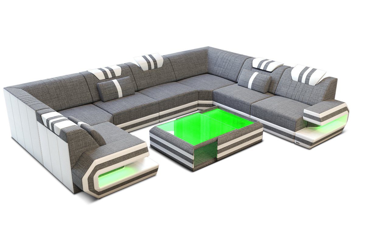 Sofa Dreams Wohnlandschaft Design Polster Stoff günstig online kaufen