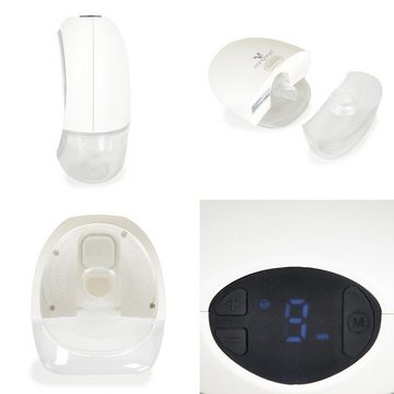 Cangaroo Elektrische Milchpumpe elektrische Milchpumpe Embrace, klein, tragbar, verschiedene Funktionen