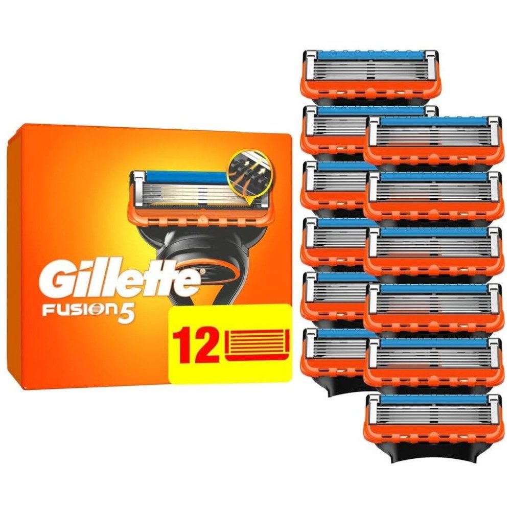 Gillette Rasierklingen Fusion5, 12-tlg., 12er Pack