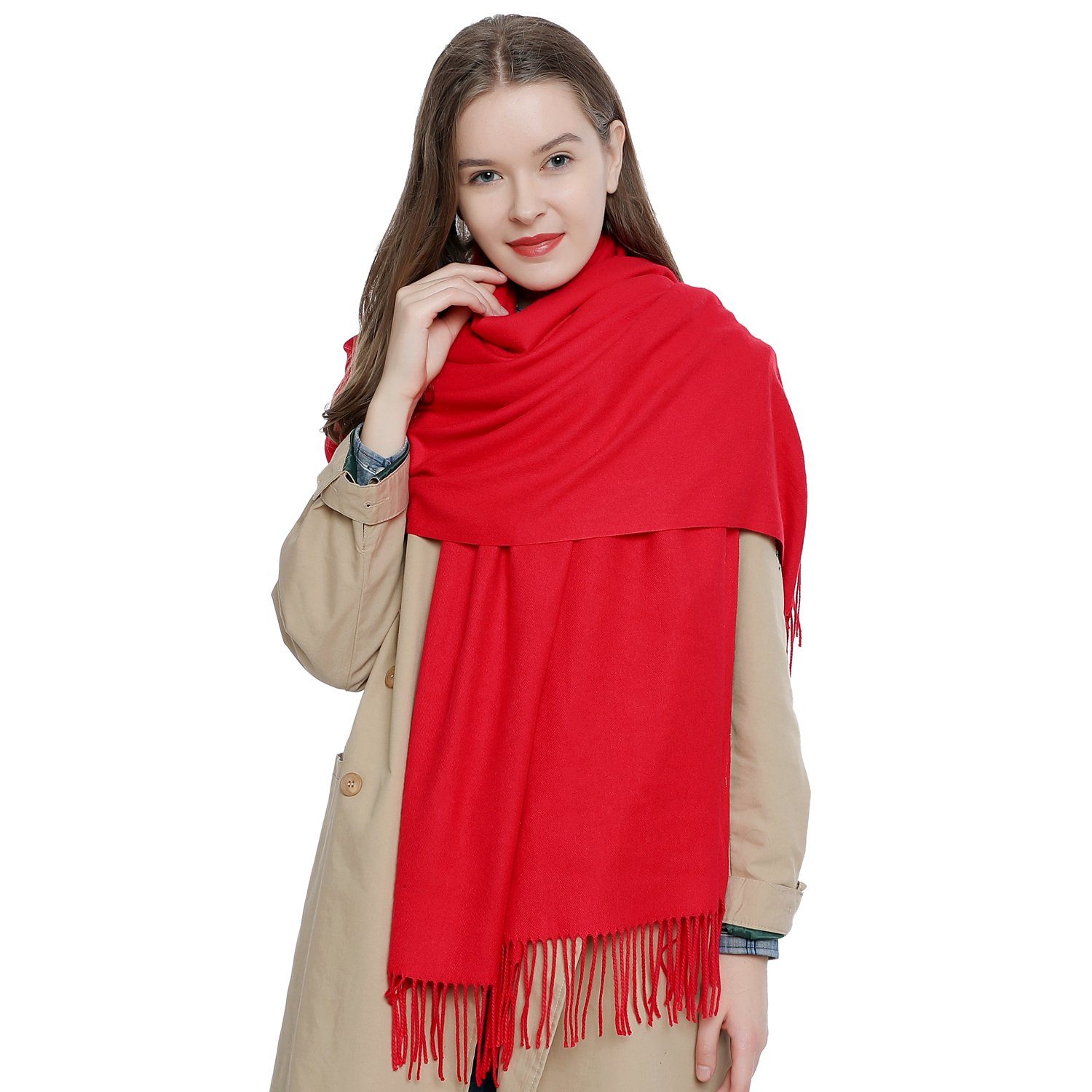 Schal Damen Schal einfarbig 185 x günstig online kaufen