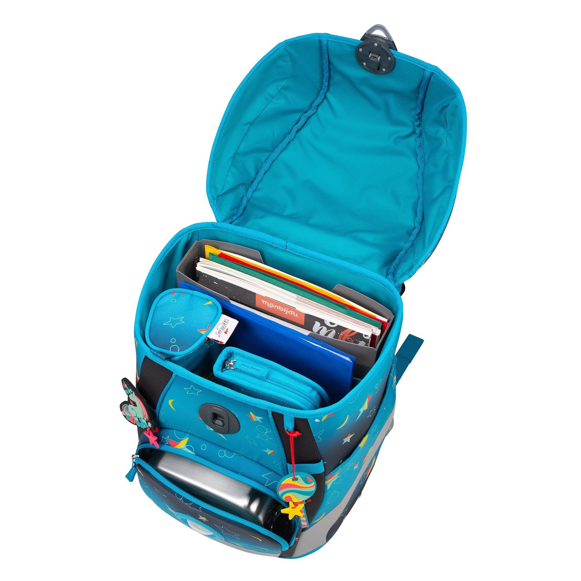 DerDieDas® Schulranzen ErgoFlex Tiny LED, PET